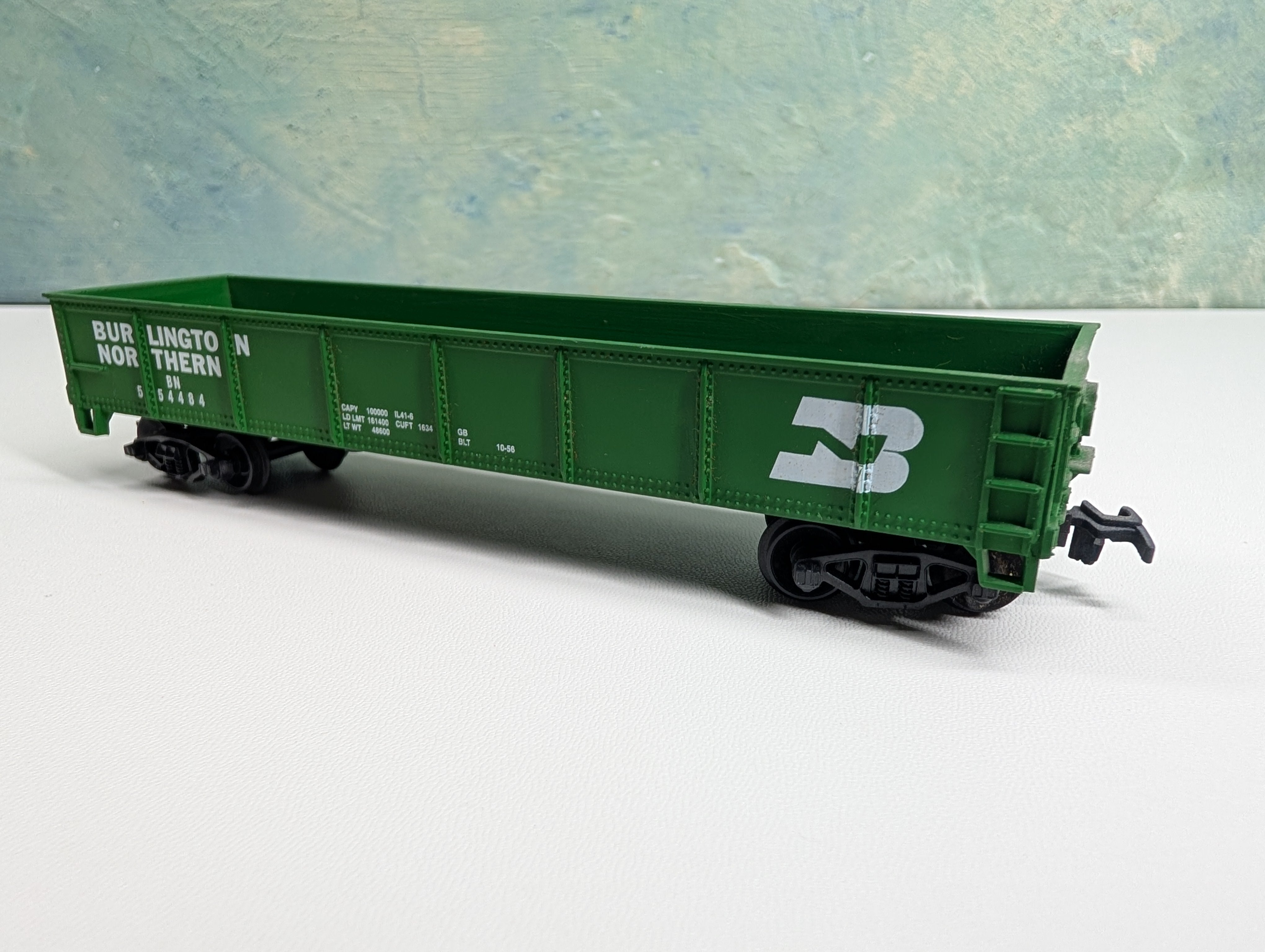 USED Life-Like HO Scale Gondola Burlington Northern BN #554484