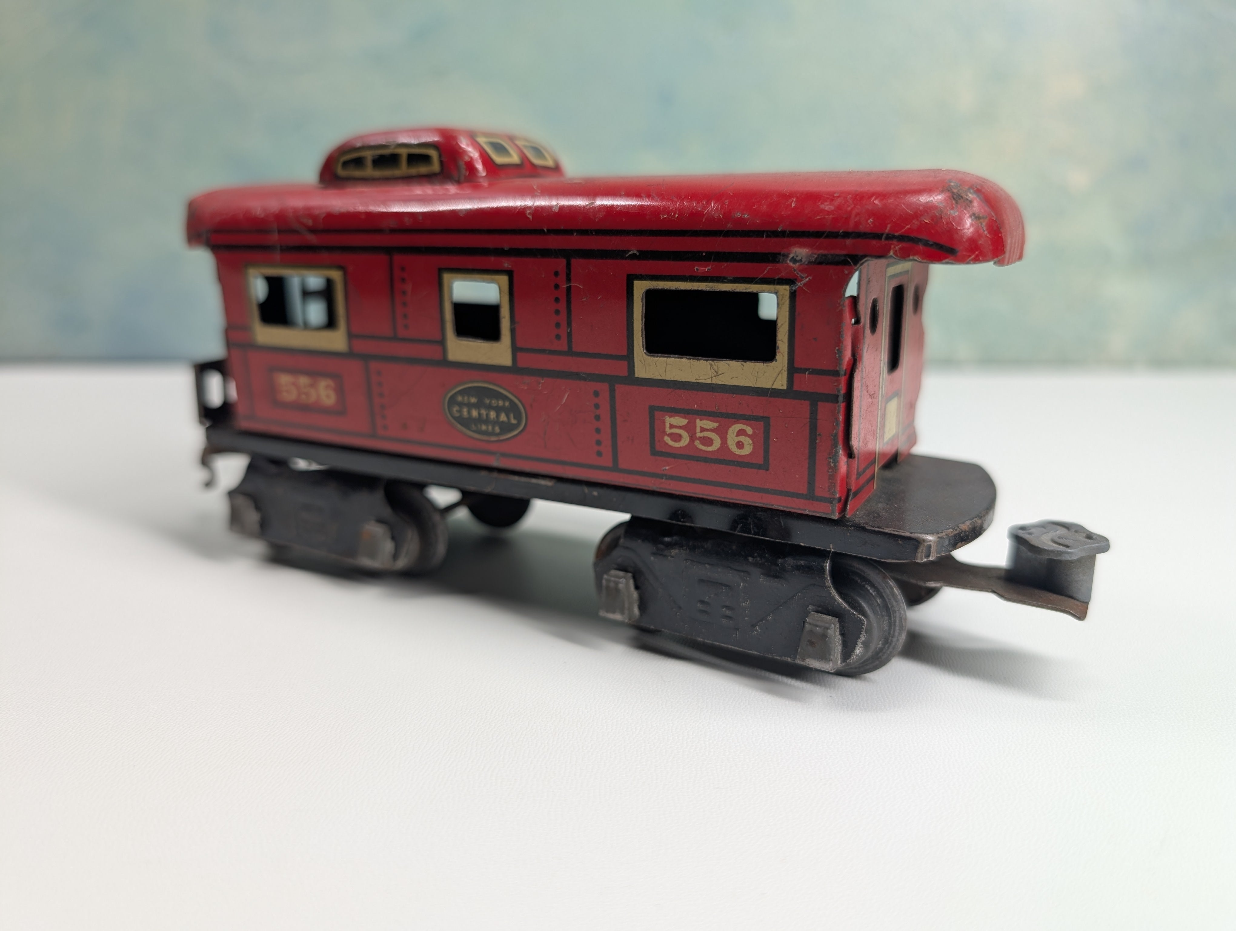 USED Marx O Tin Caboose New York Central NYC #556