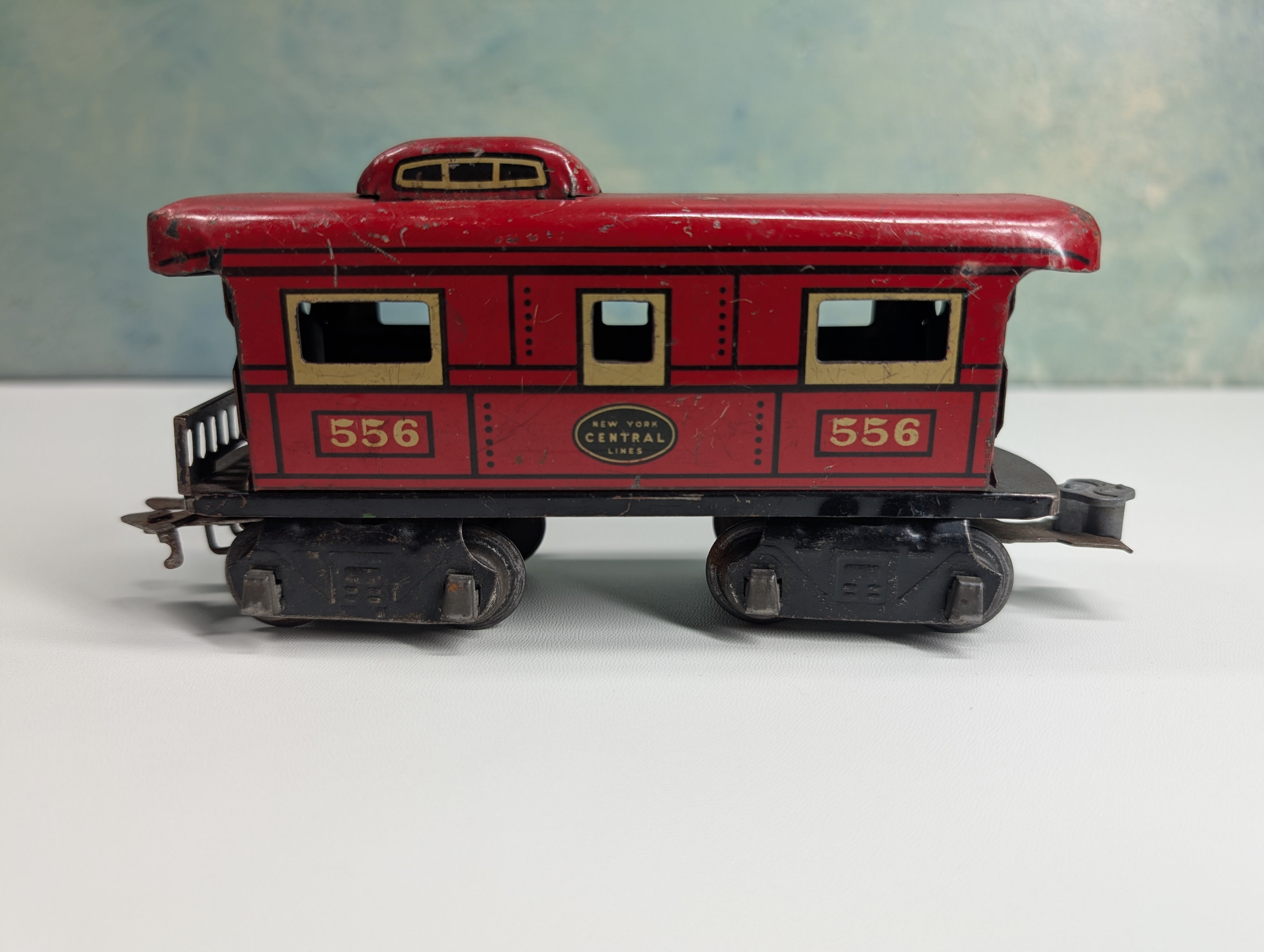 USED Marx O Tin Caboose New York Central NYC #556