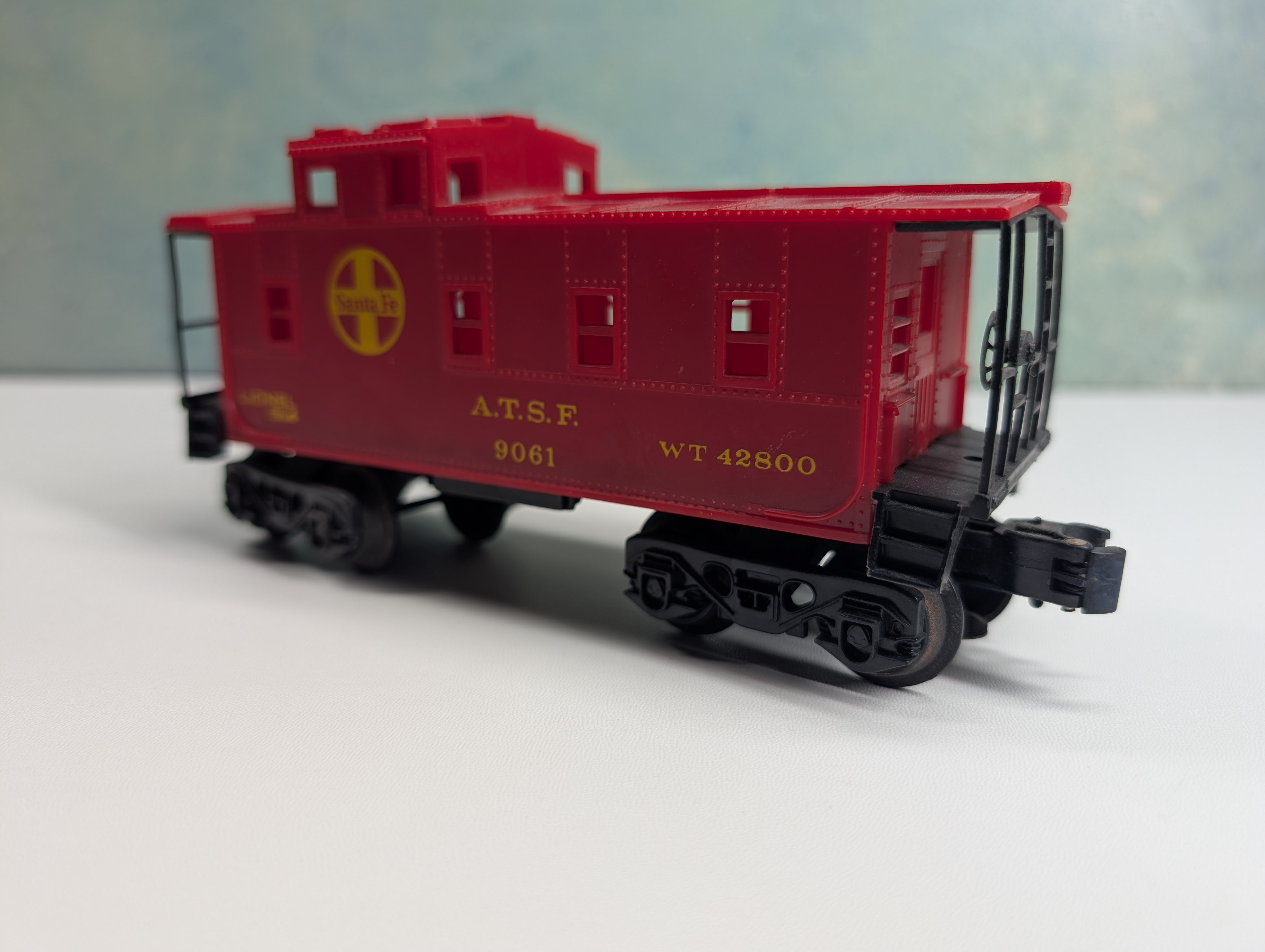 USED Lionel O Caboose Santa Fe ATSF #9061