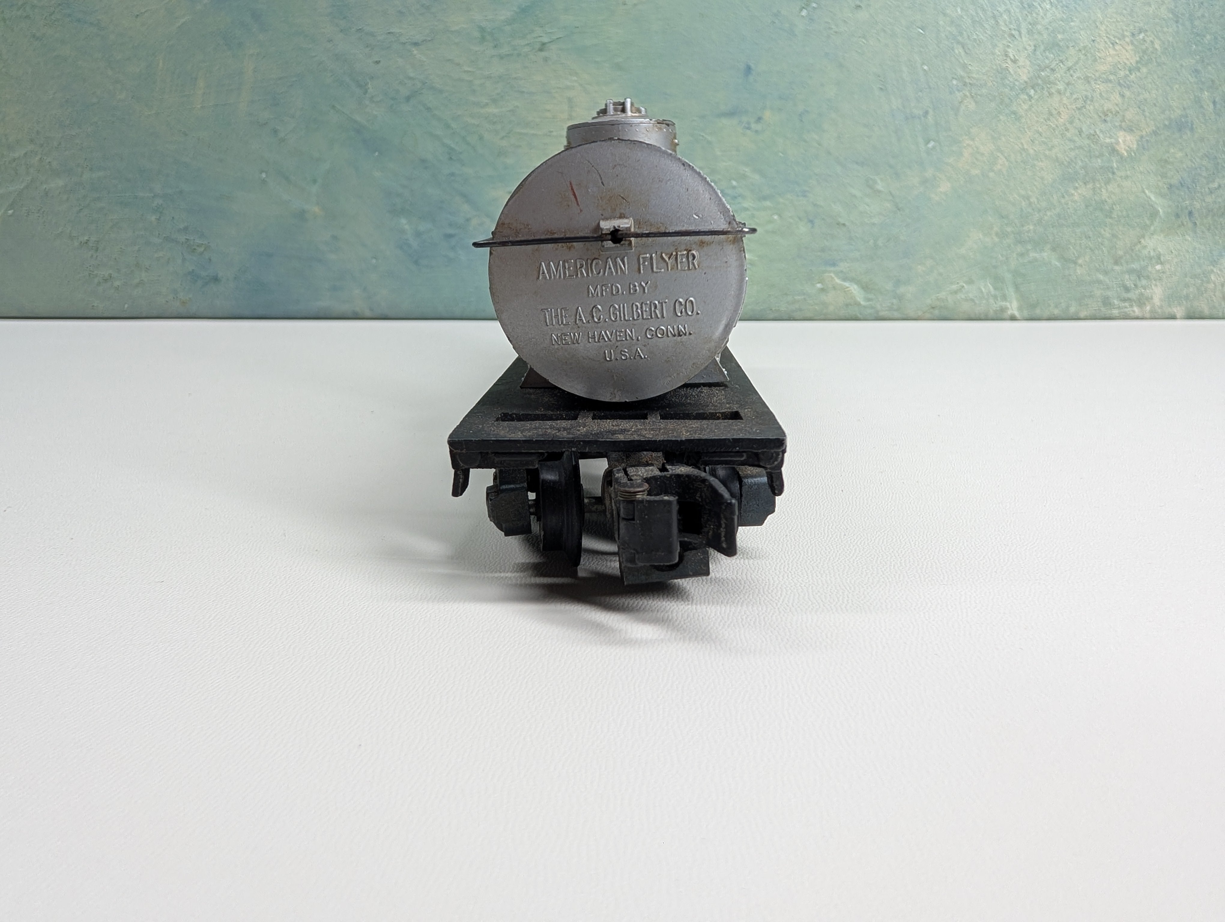 USED American Flyer S Scale Single Dome Tank Car GULF GRCX #5016