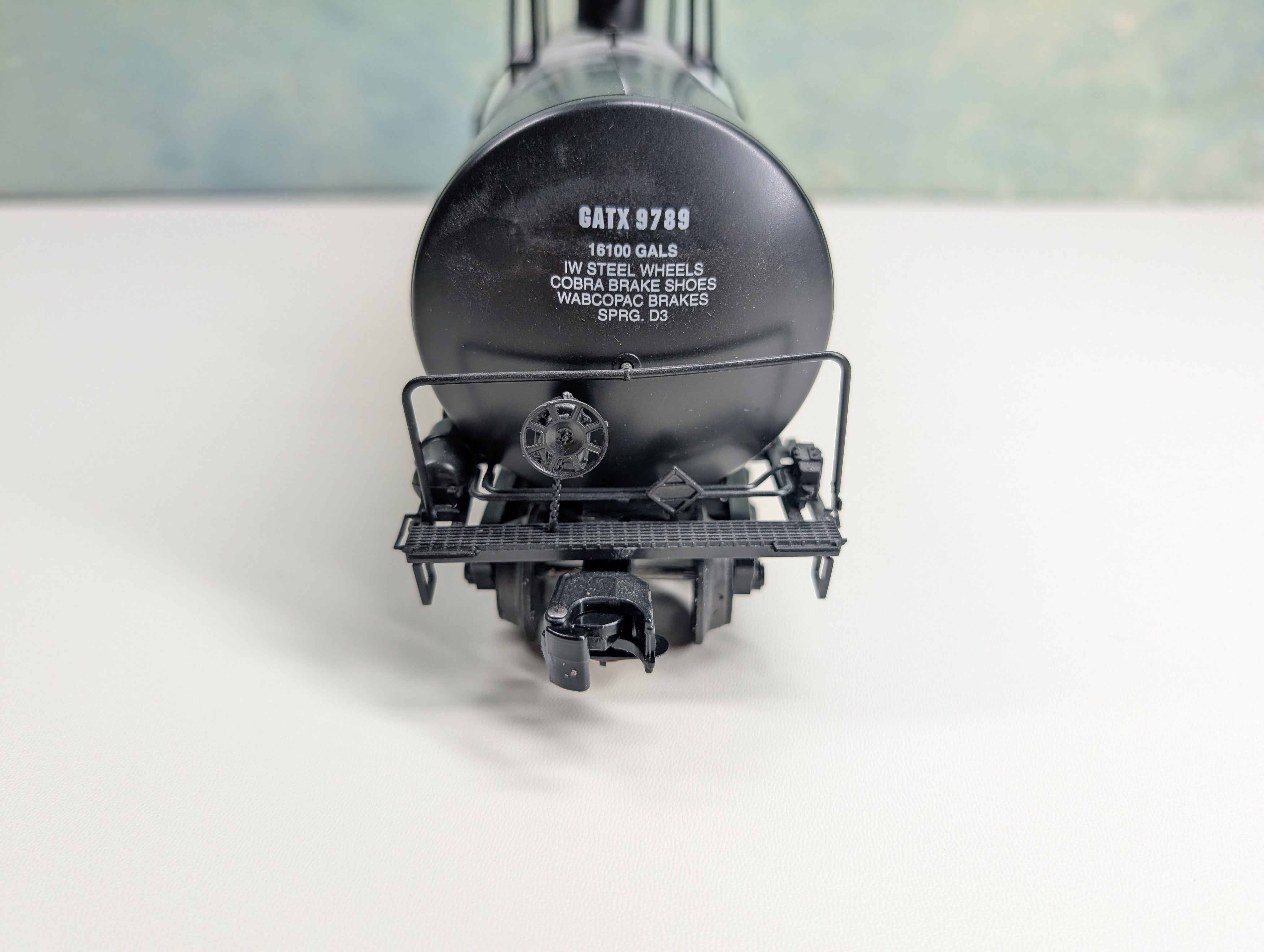 USED Weaver O Tank Car Central Soya GATX #9789 3-Rail
