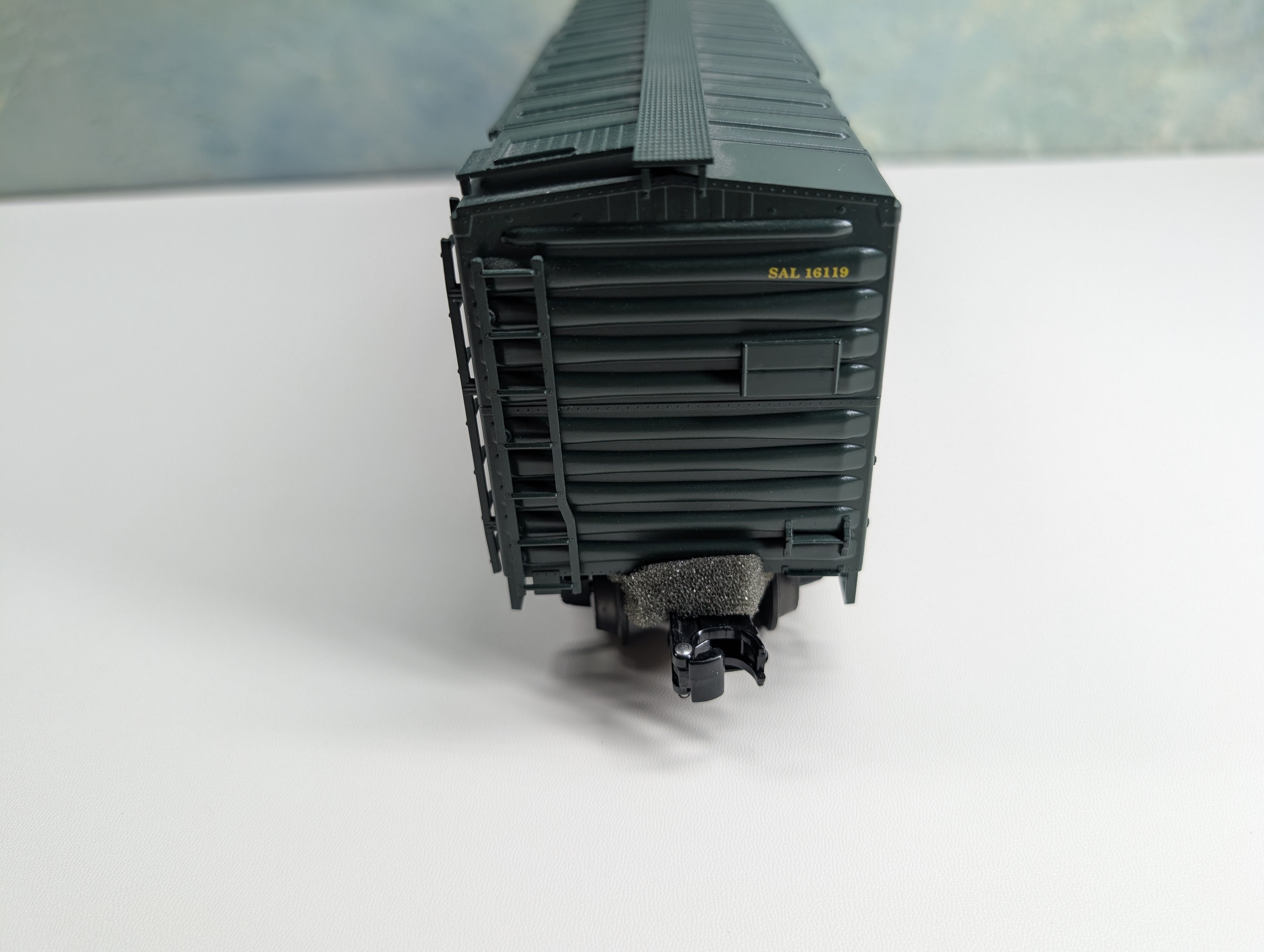 USED Weaver O PS-1 40' Box Car Seaboard SAL #16119 3-Rail Pertersen Supply
