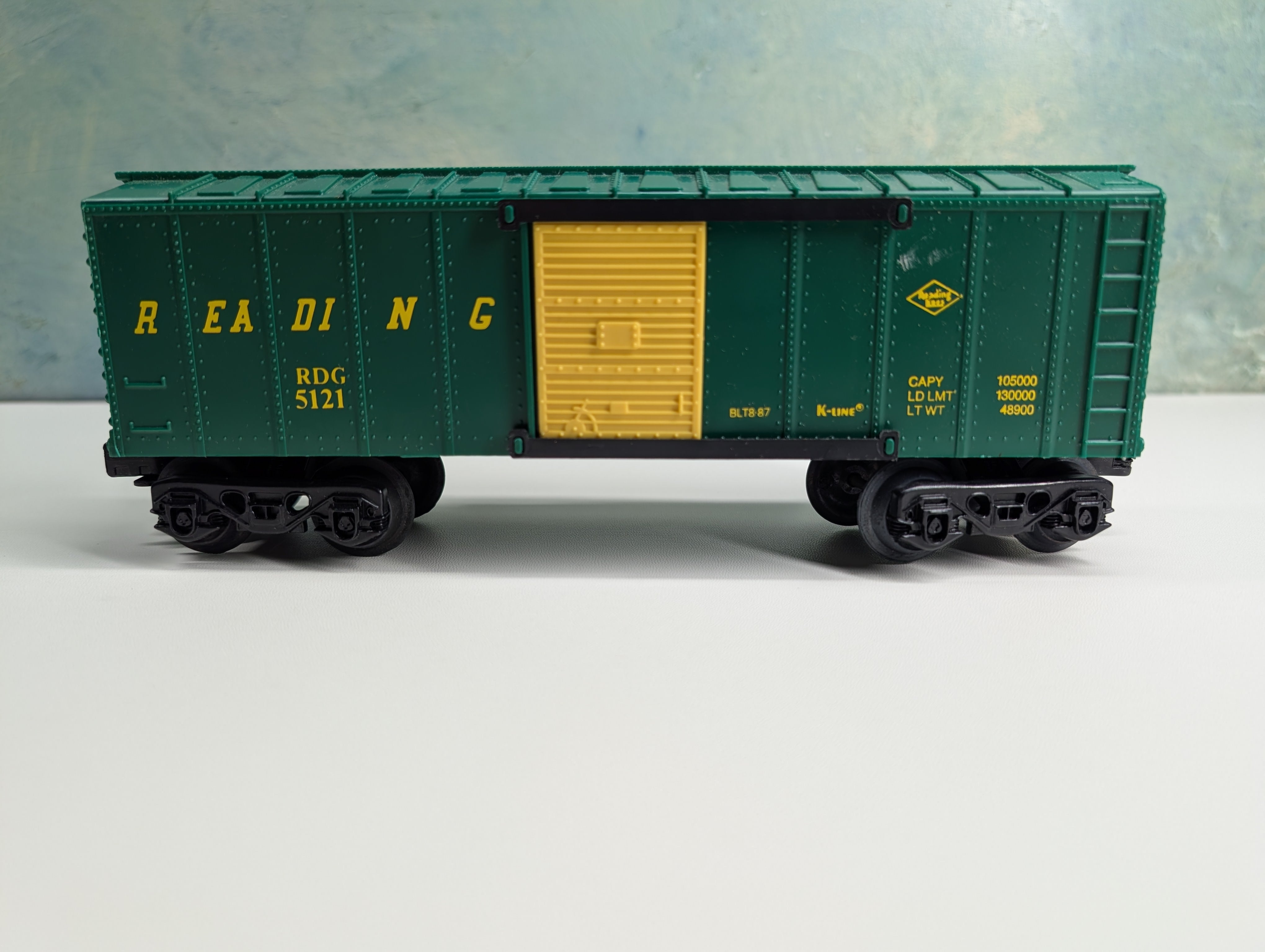 K-Line O Box Car Reading RDG #5121