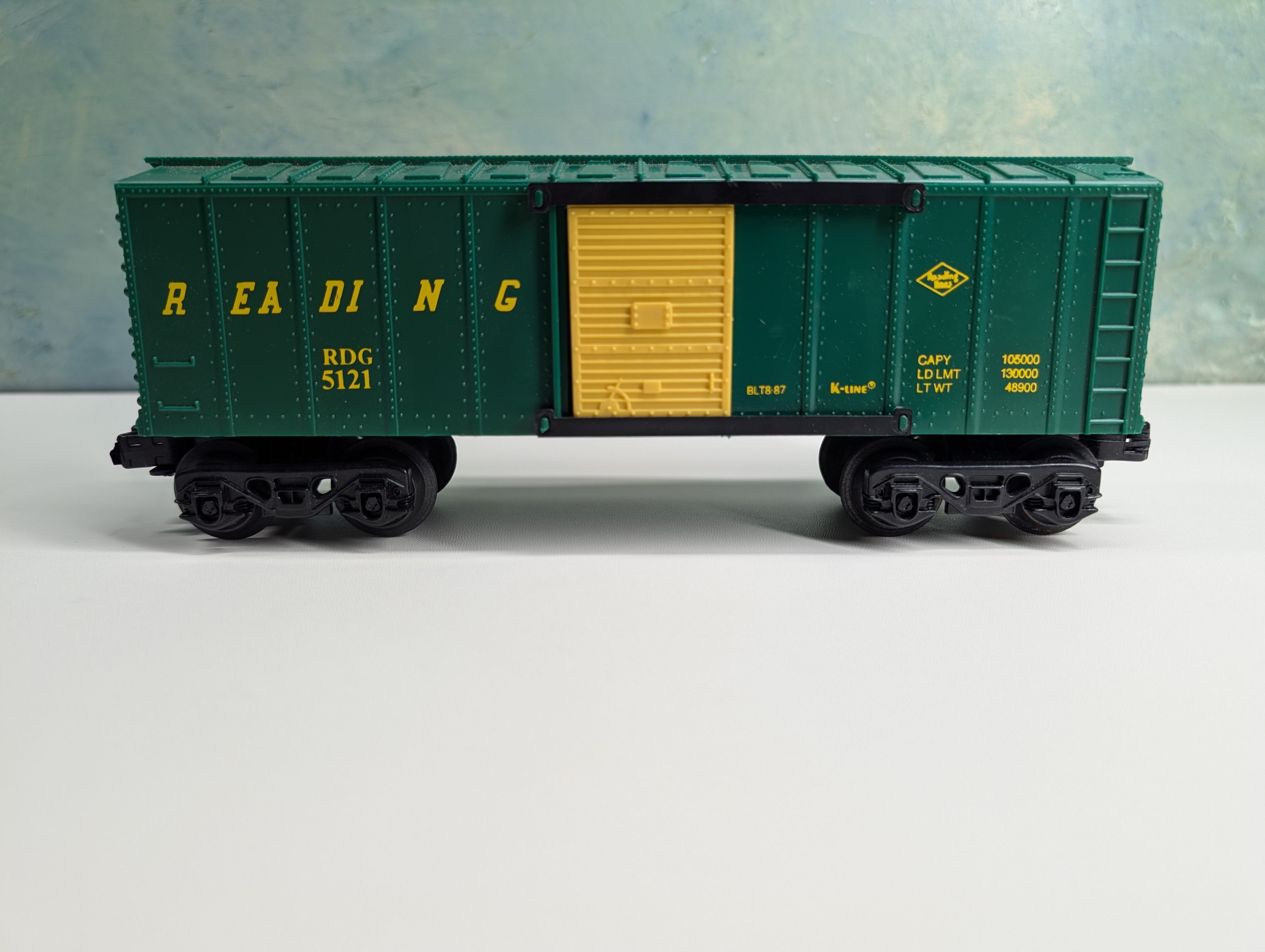 K-Line O Box Car Reading RDG #5121