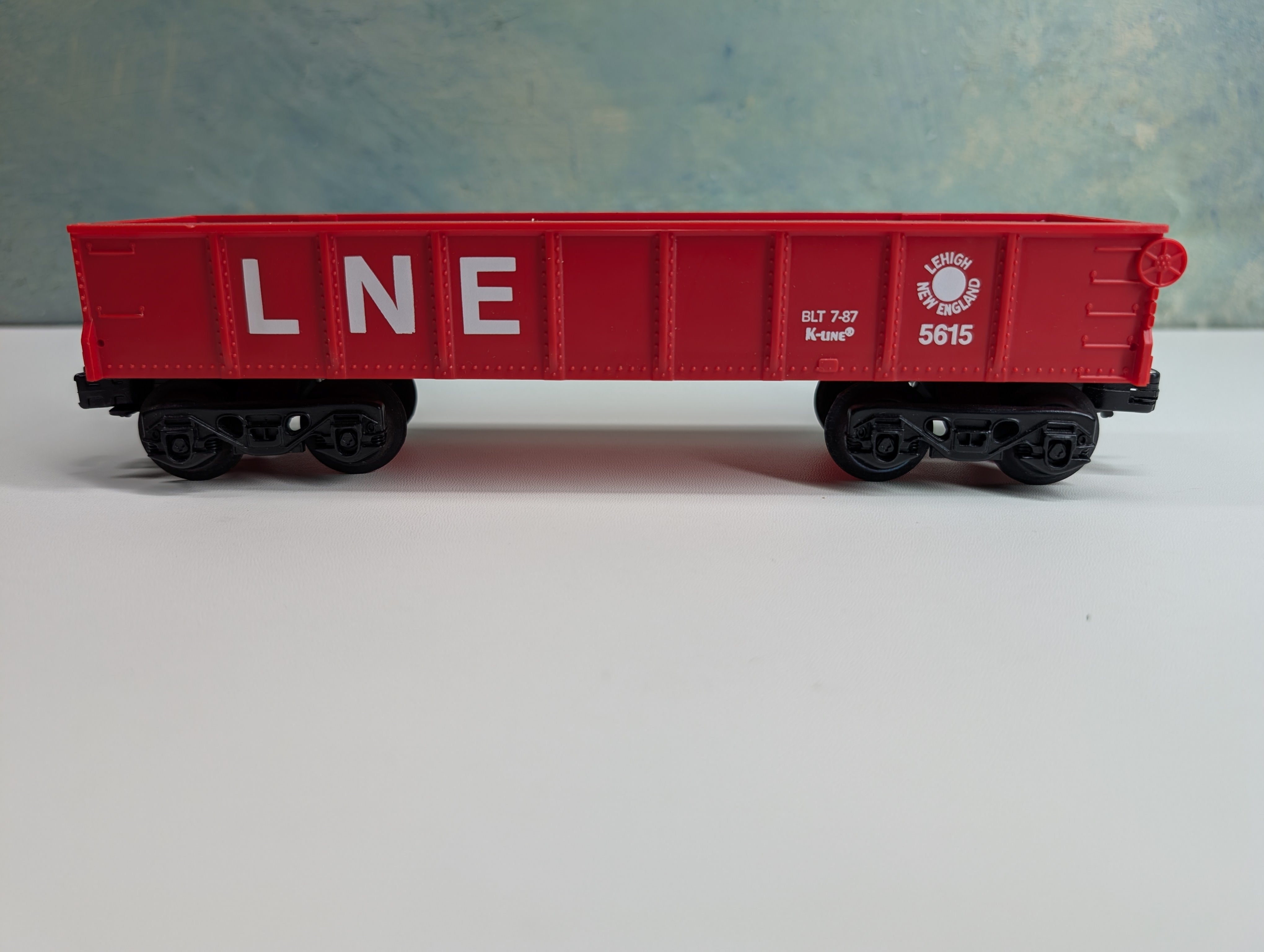 K-Line O Gondola Lehigh and New England LNE #5615