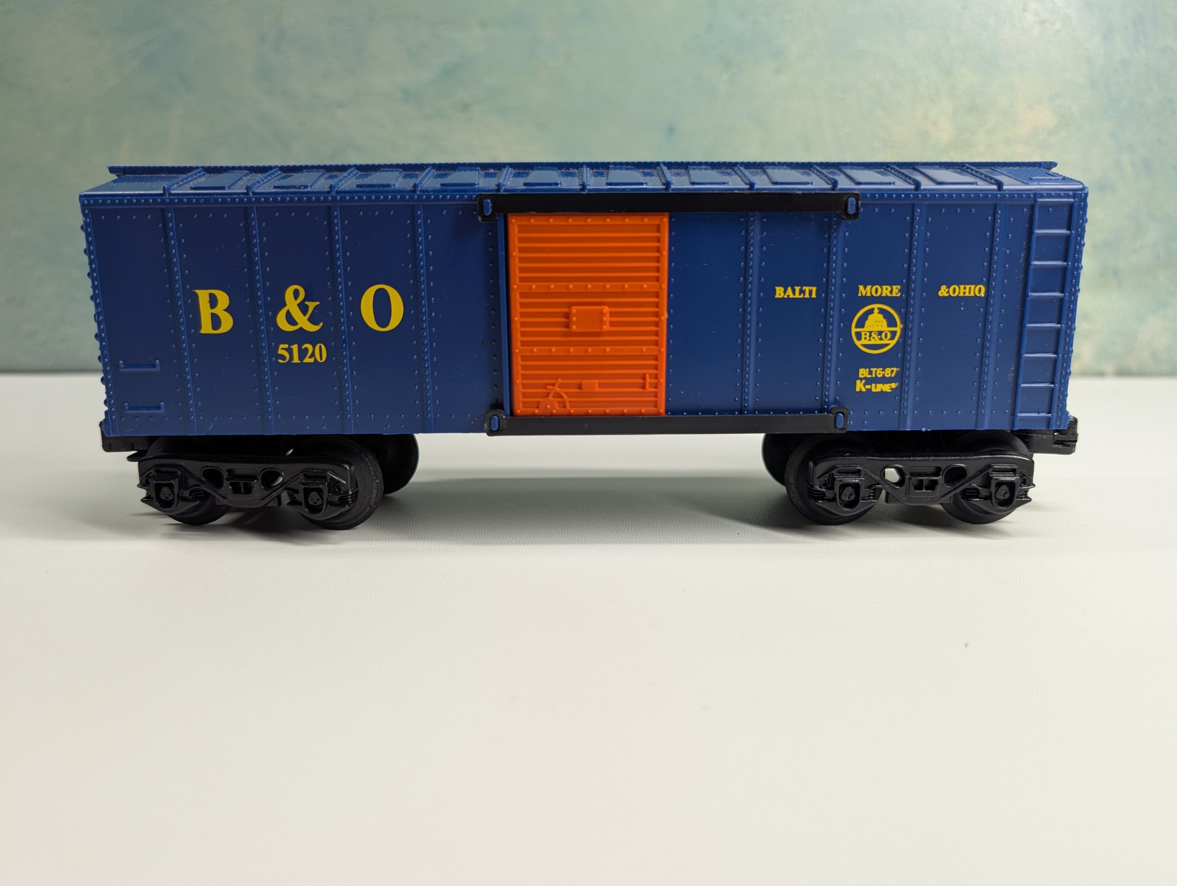 K-Line O Box Car Baltimore and Ohio B&O #5120