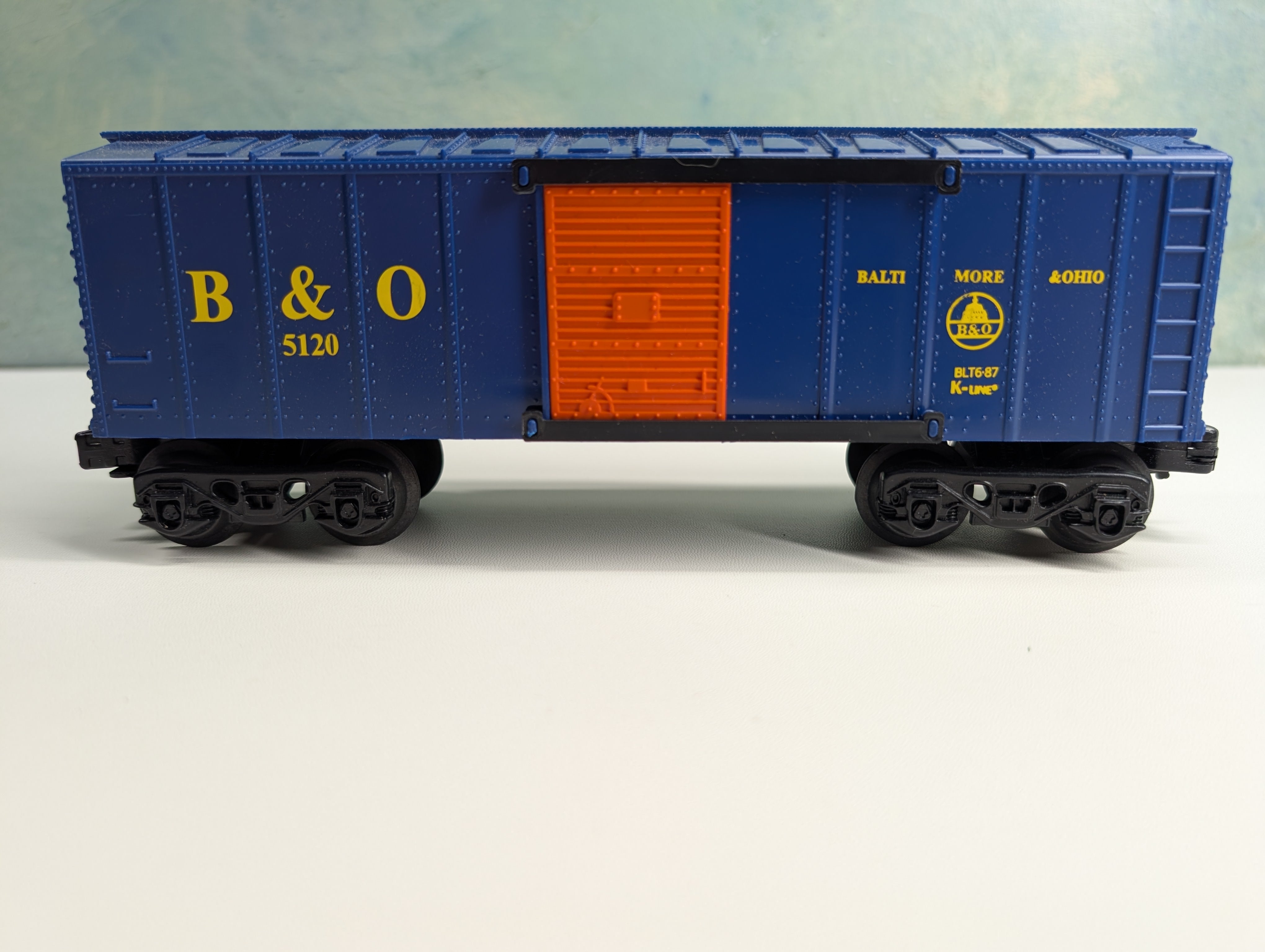 K-Line O Box Car Baltimore and Ohio B&O #5120