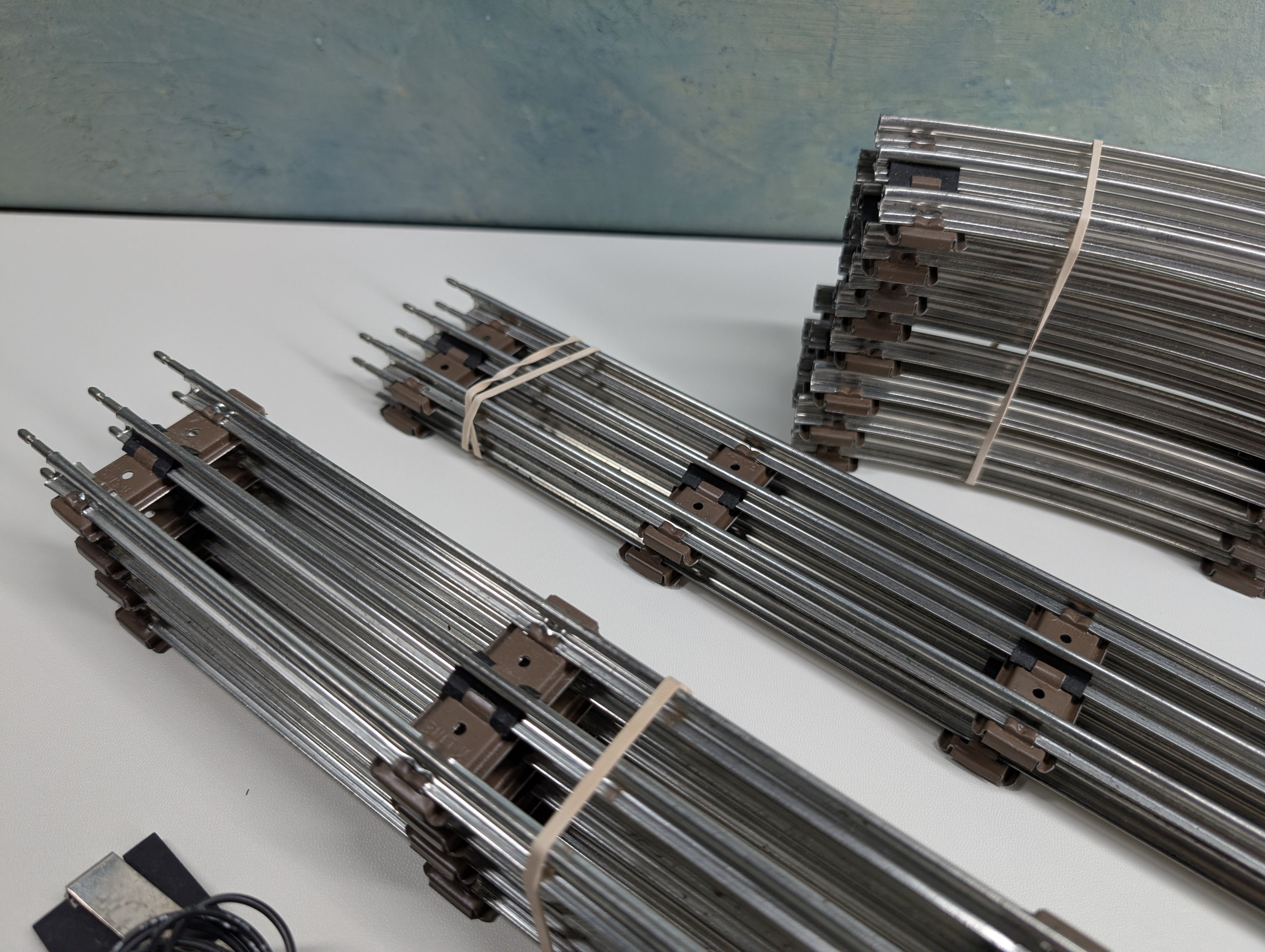 USED K-Line O Lot of Tubular Track (14 pcs)