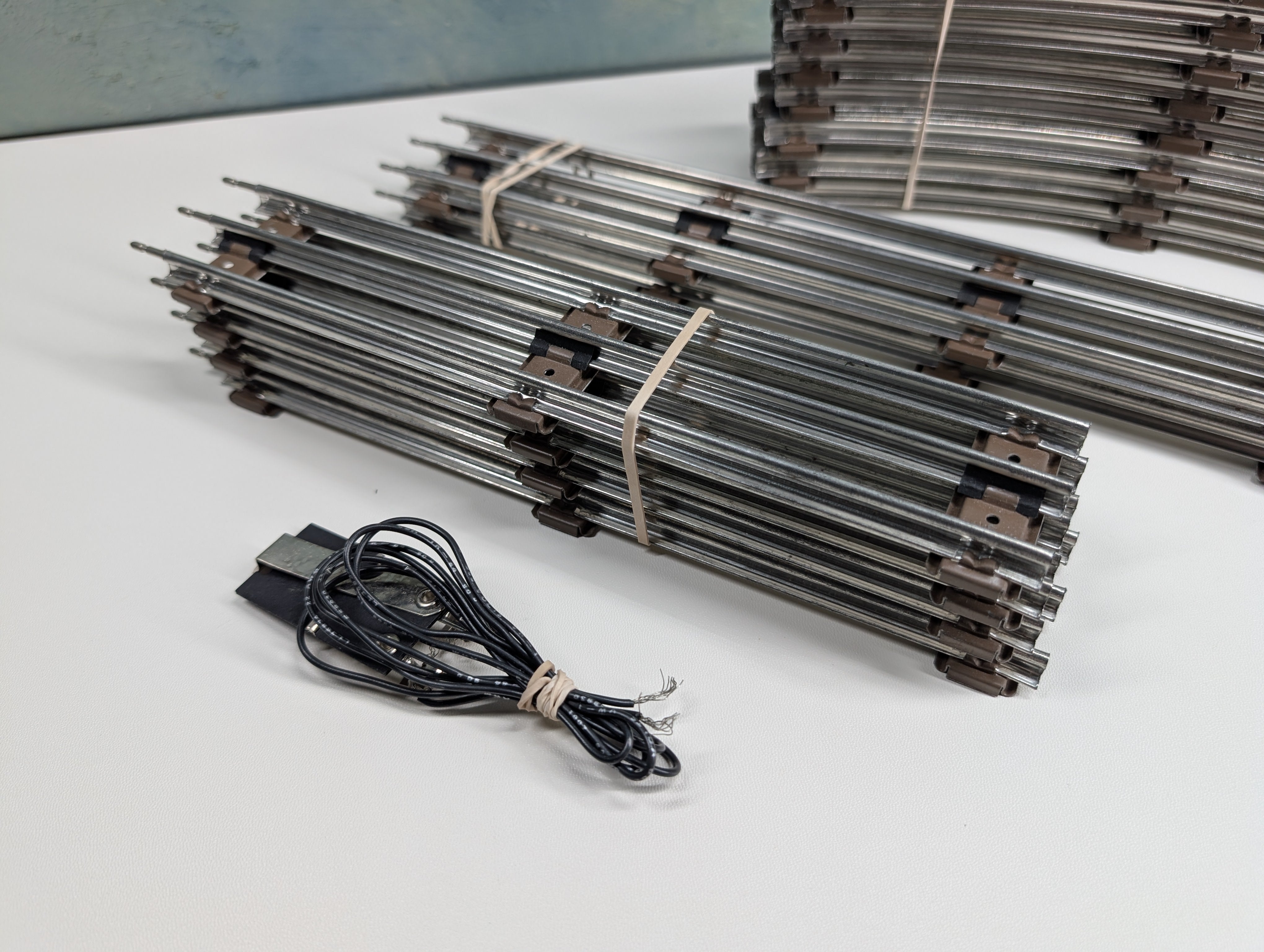 USED K-Line O Lot of Tubular Track (14 pcs)
