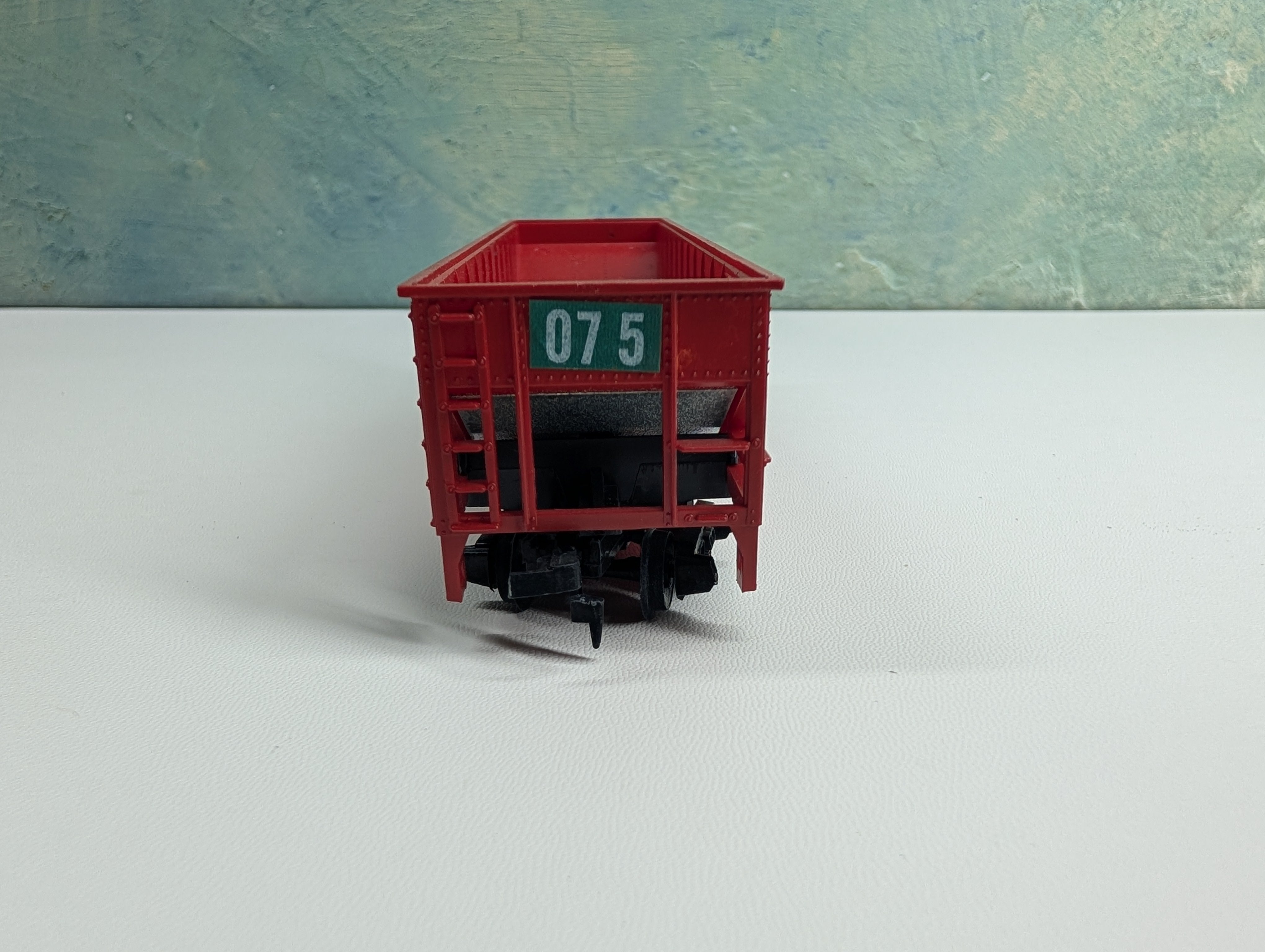 USED Tyco HO Scale Quad Hopper CB&Q #300747