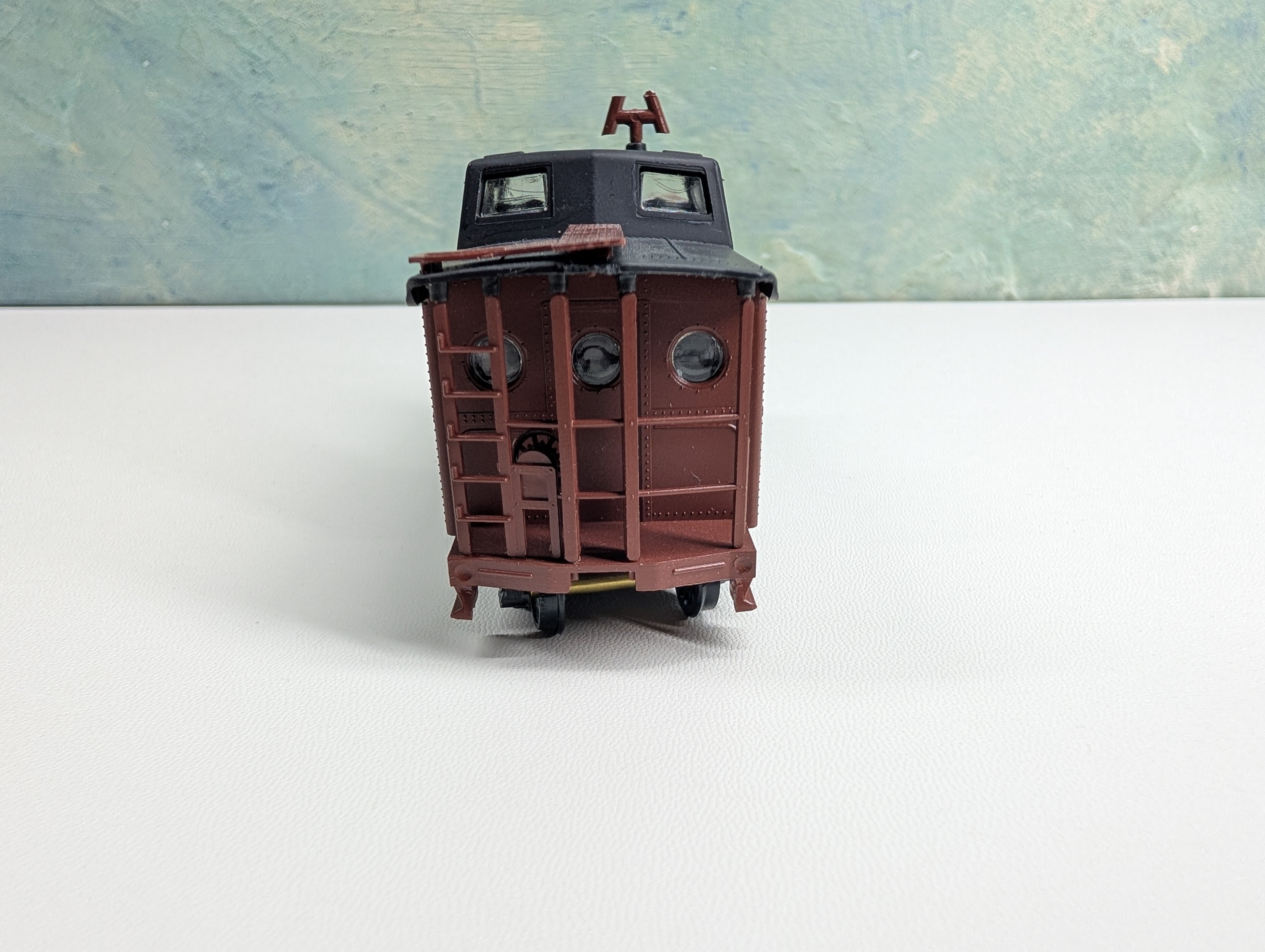 USED Bowser HO Scale N5C Caboose Pennsylvania #477829