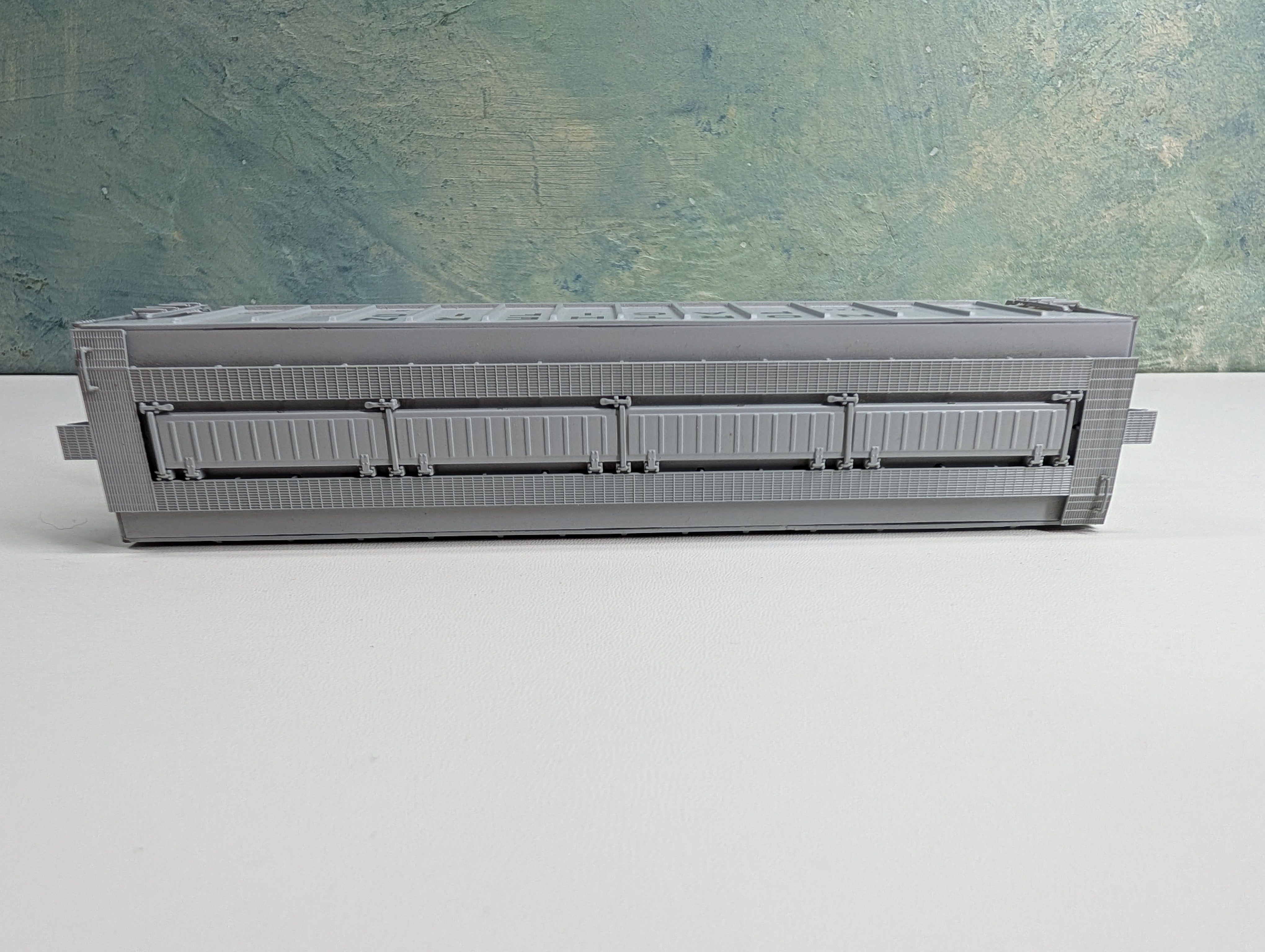 USED Life-Like HO Scale Proto2000 4427 PS2-CD High Side Covered Hopper Northern Pacific NP #76724 Metal Wheels