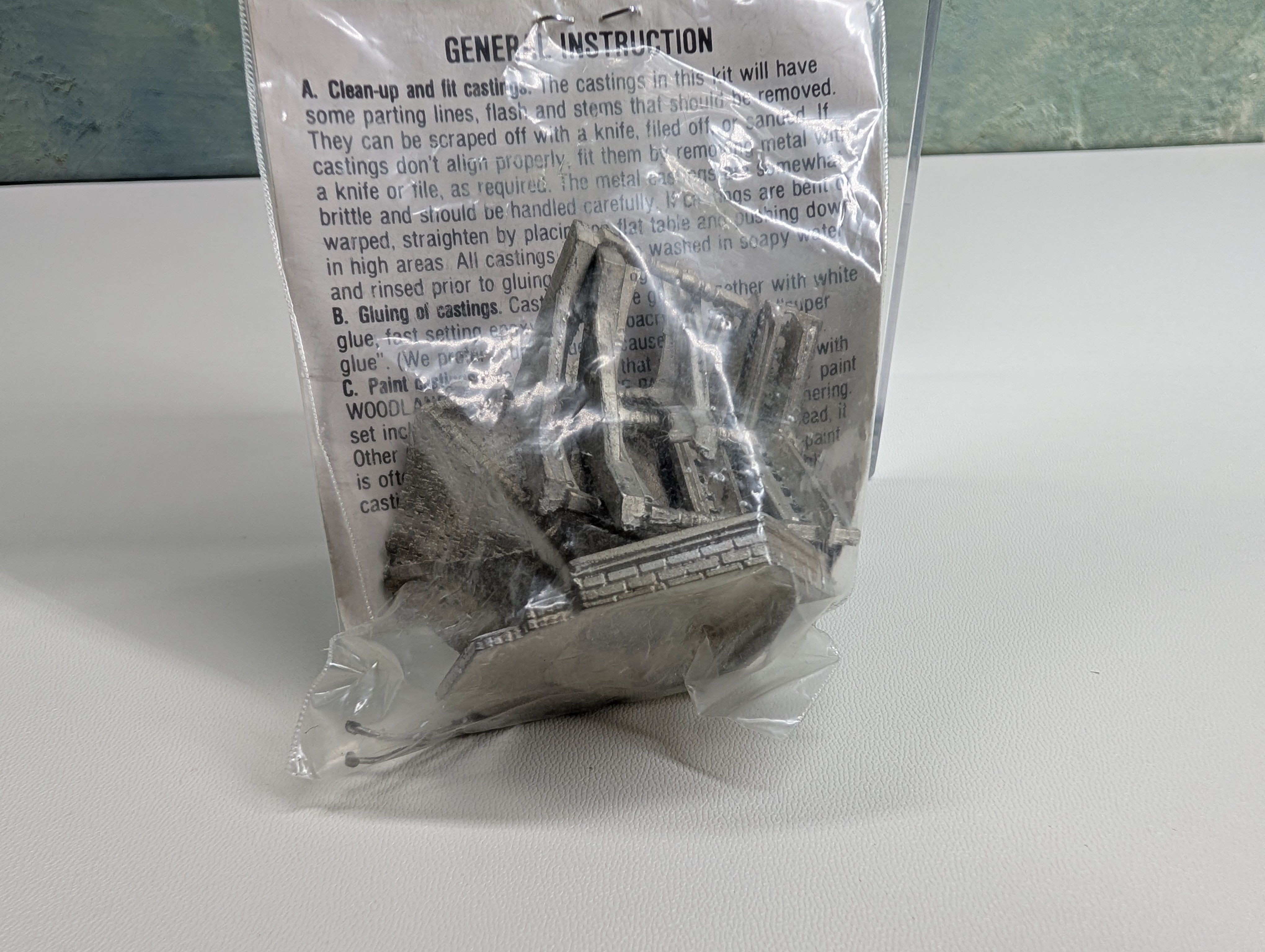 Woodland Scenics D236 HO Scale Gazebo (Metal Casting) KIT