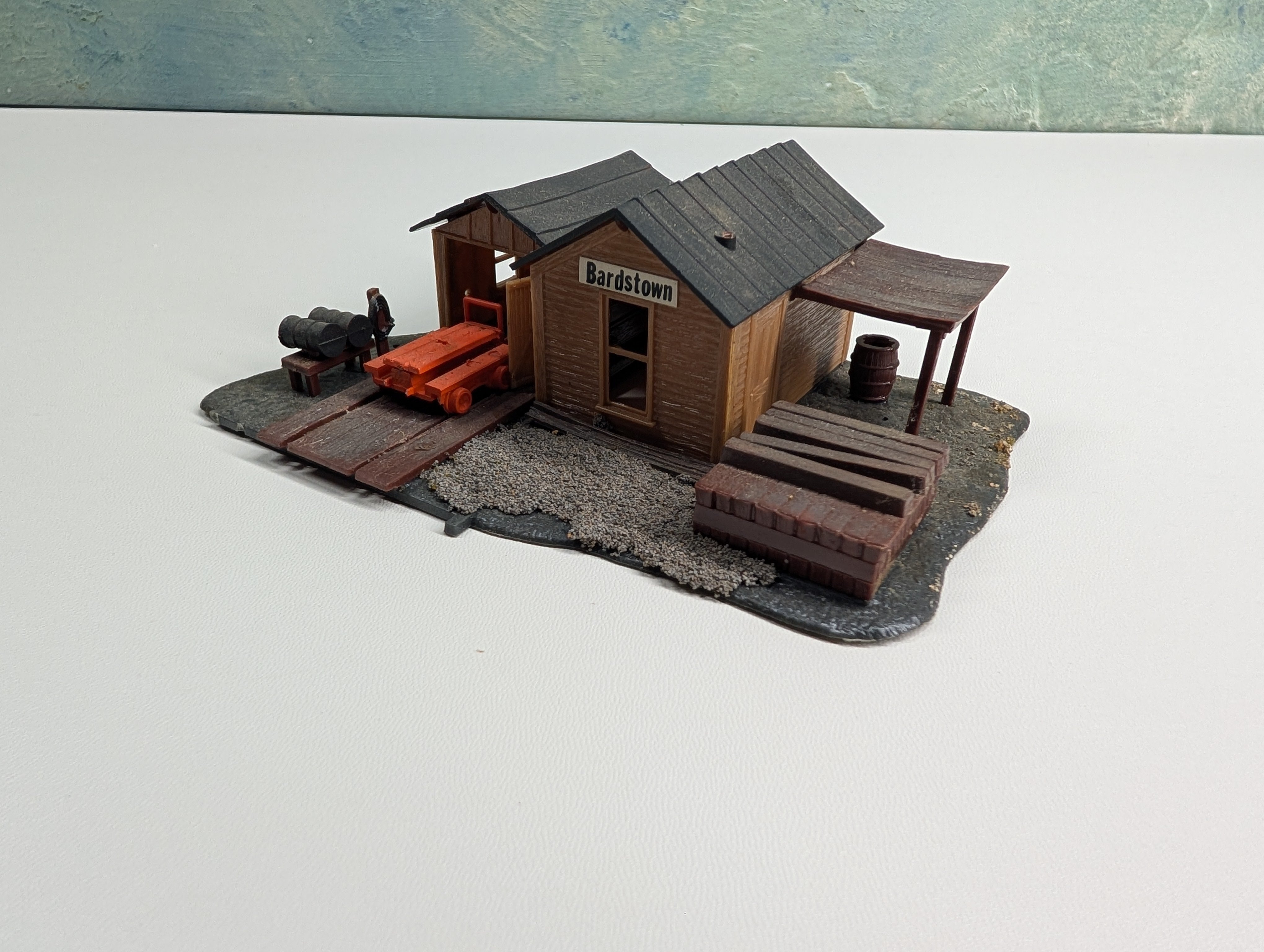 USED HO Scale Trackside Building