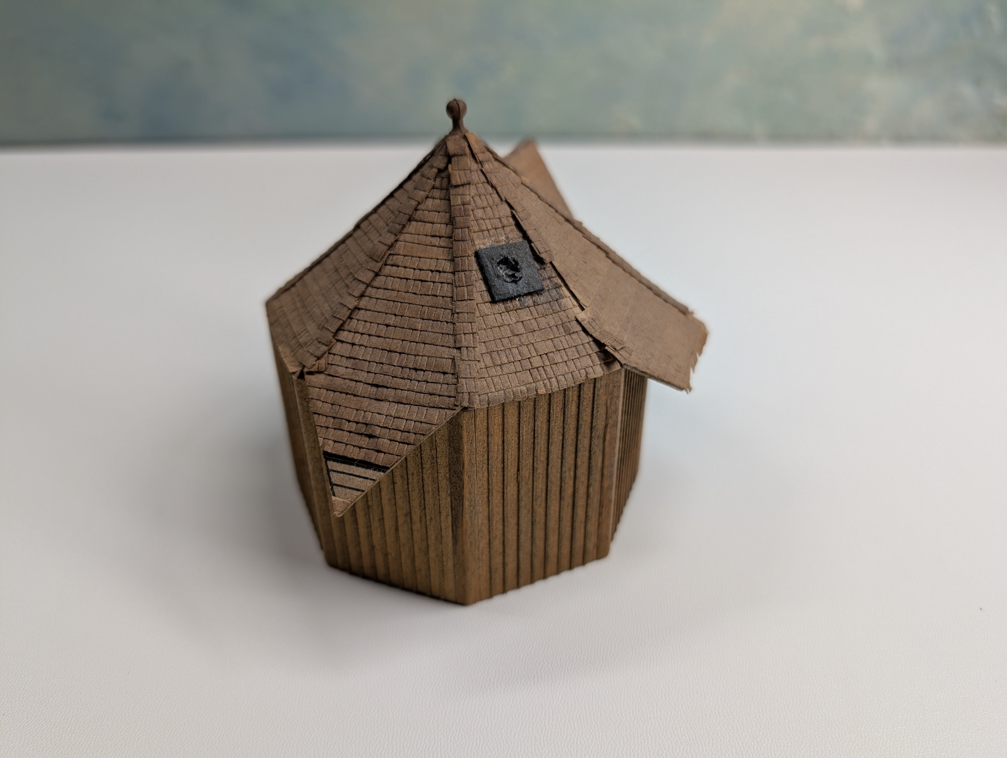 USED HO Scale Scratch Built Hut