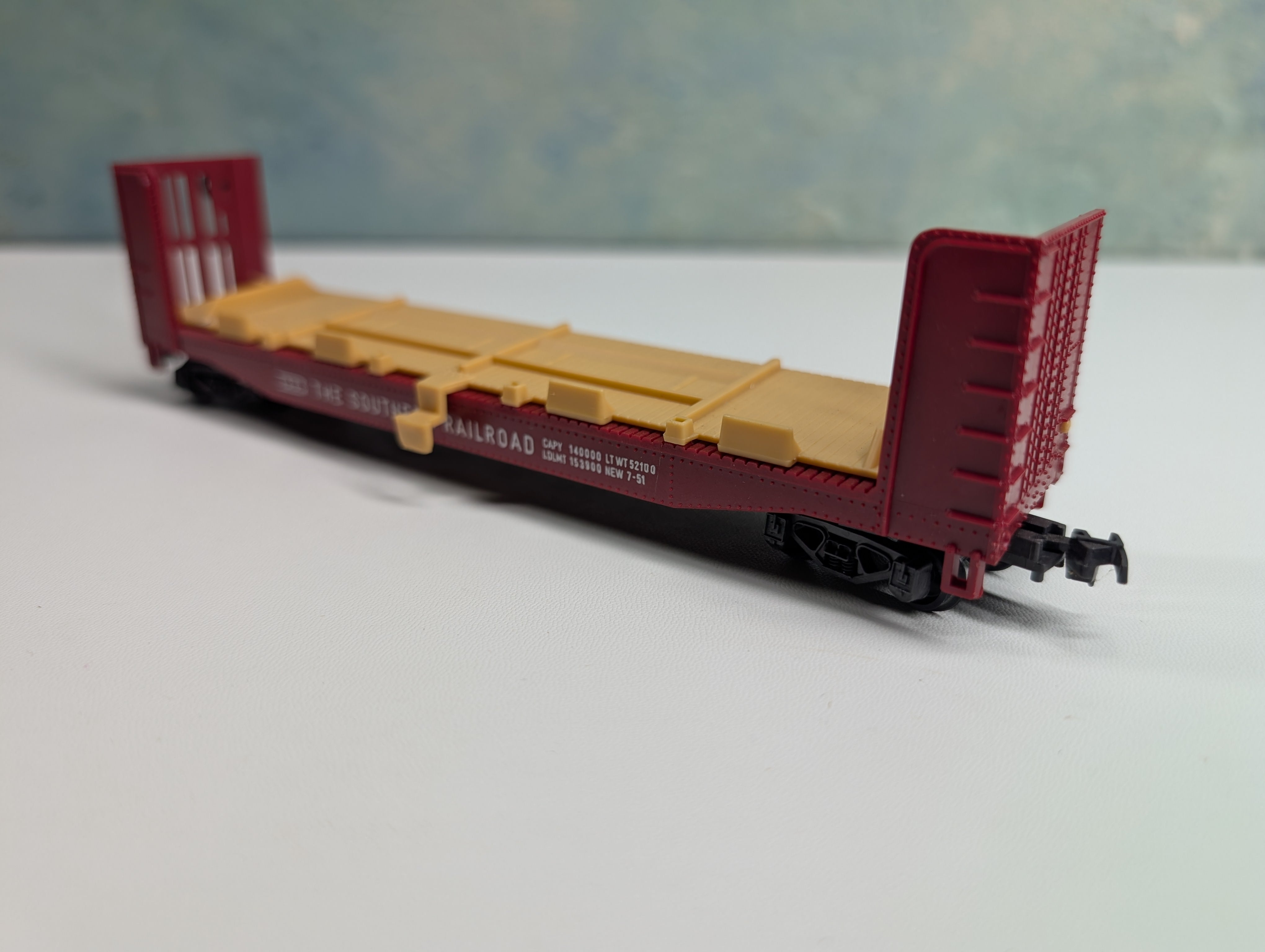 USED Lima HO Scale Bulkhead with Dumper Southern 4365