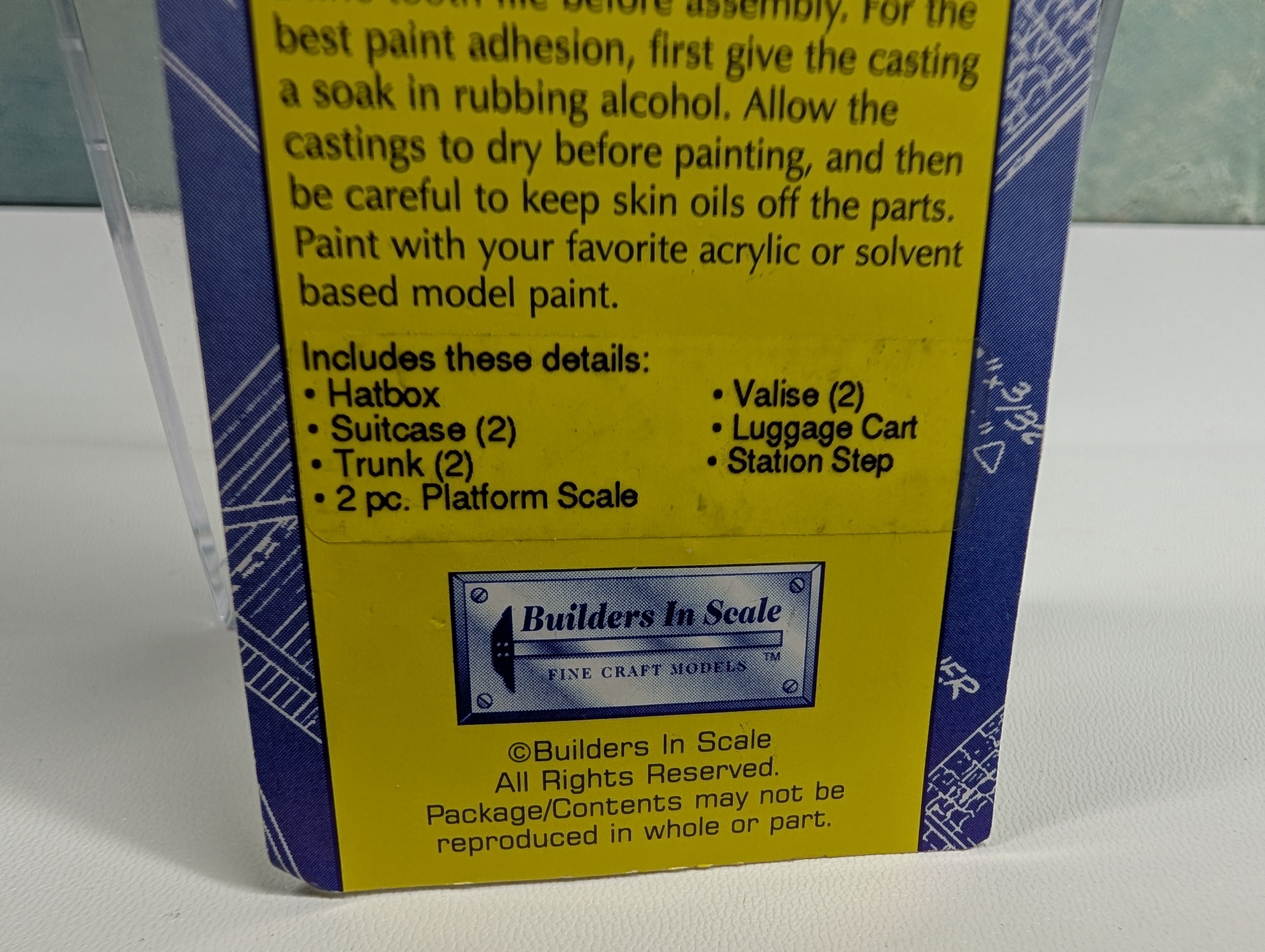 Builders in Scale 5503 HO Scale Depot Detail Set (Metal Casting)