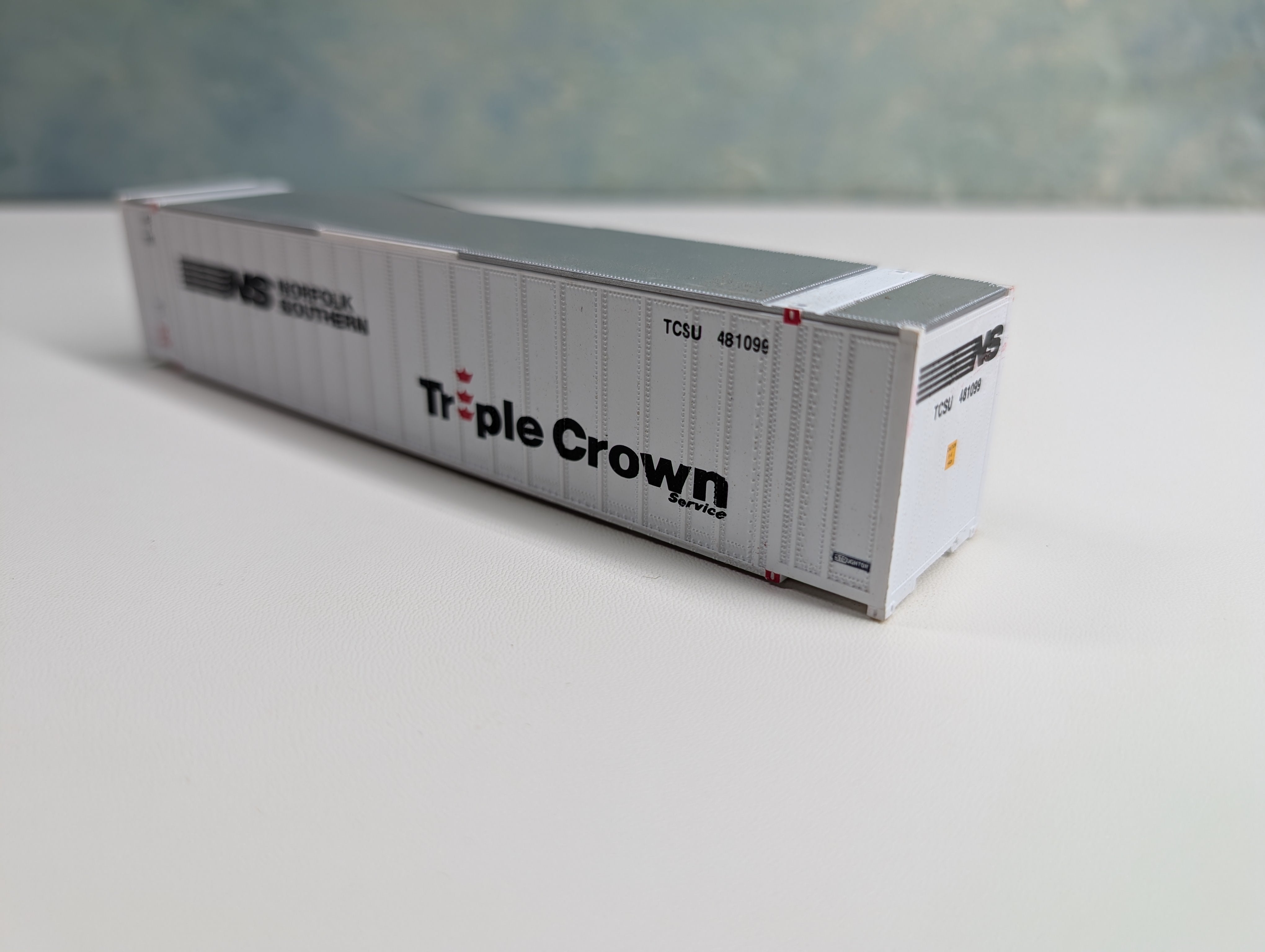 USED Walthers HO Scale 48' Container Norfolk Southern TCSU #481099 Triple Crown