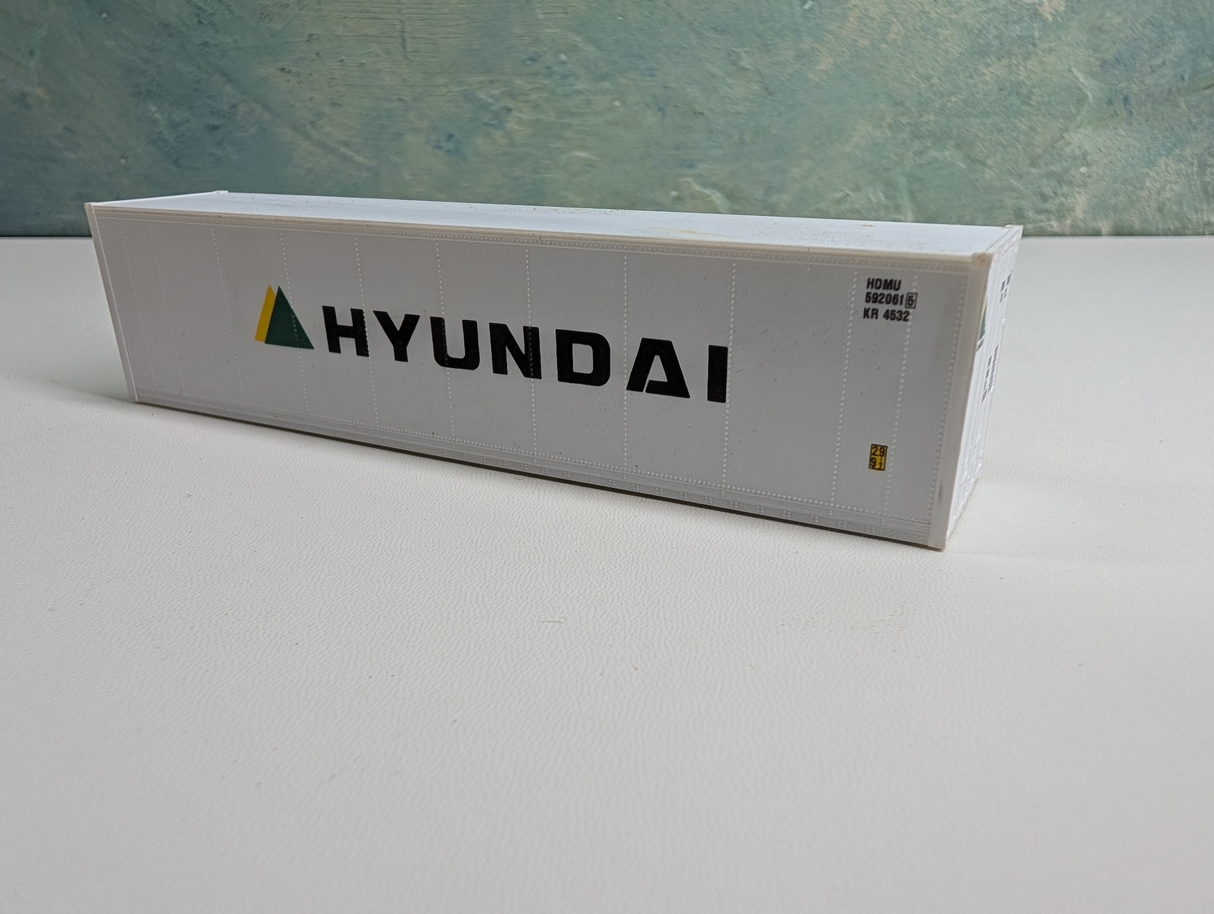 USED Walthers HO Scale 40' Container Hyundai HBMU #5920615