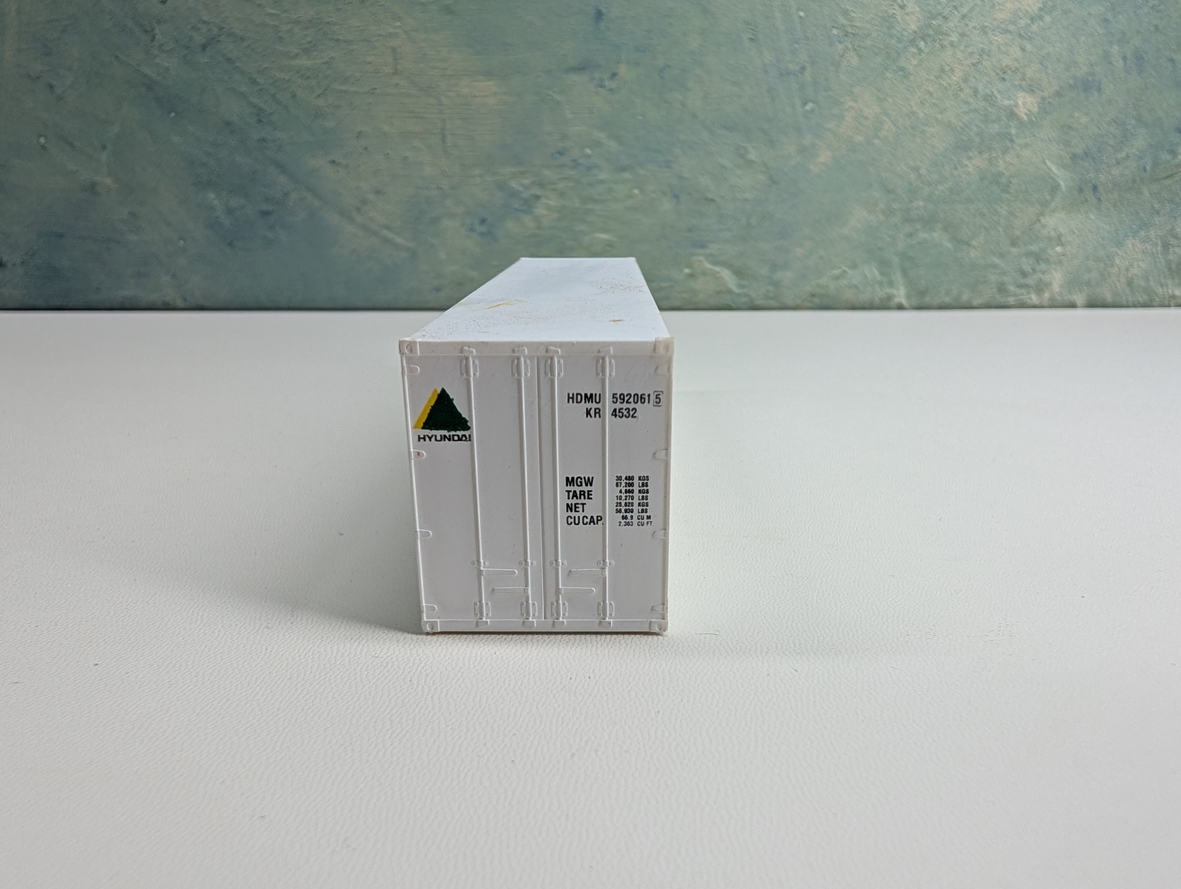 USED Walthers HO Scale 40' Container Hyundai HBMU #5920615