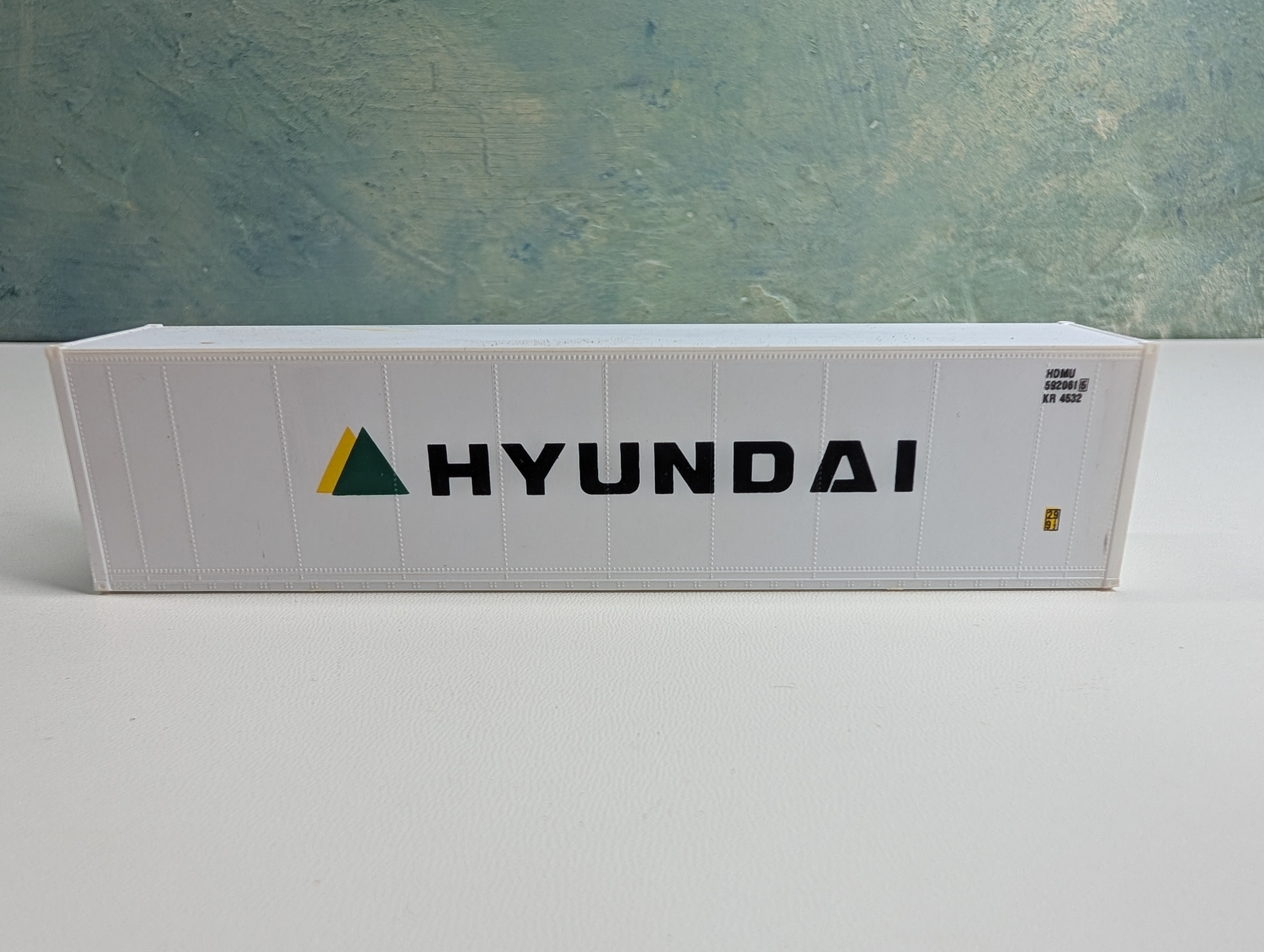 USED Walthers HO Scale 40' Container Hyundai HBMU #5920615