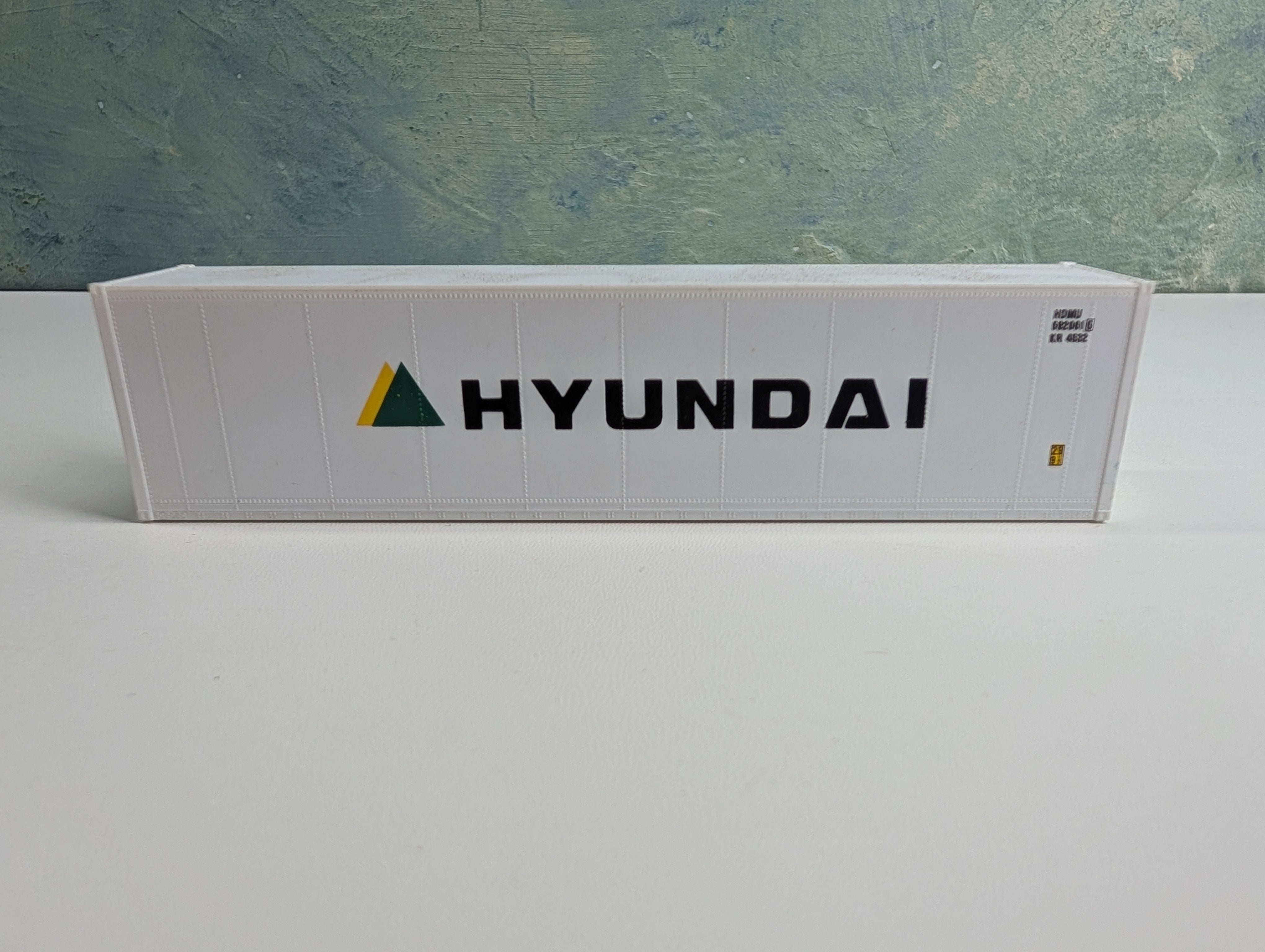 USED Walthers HO Scale 40' Container Hyundai HBMU #5920615