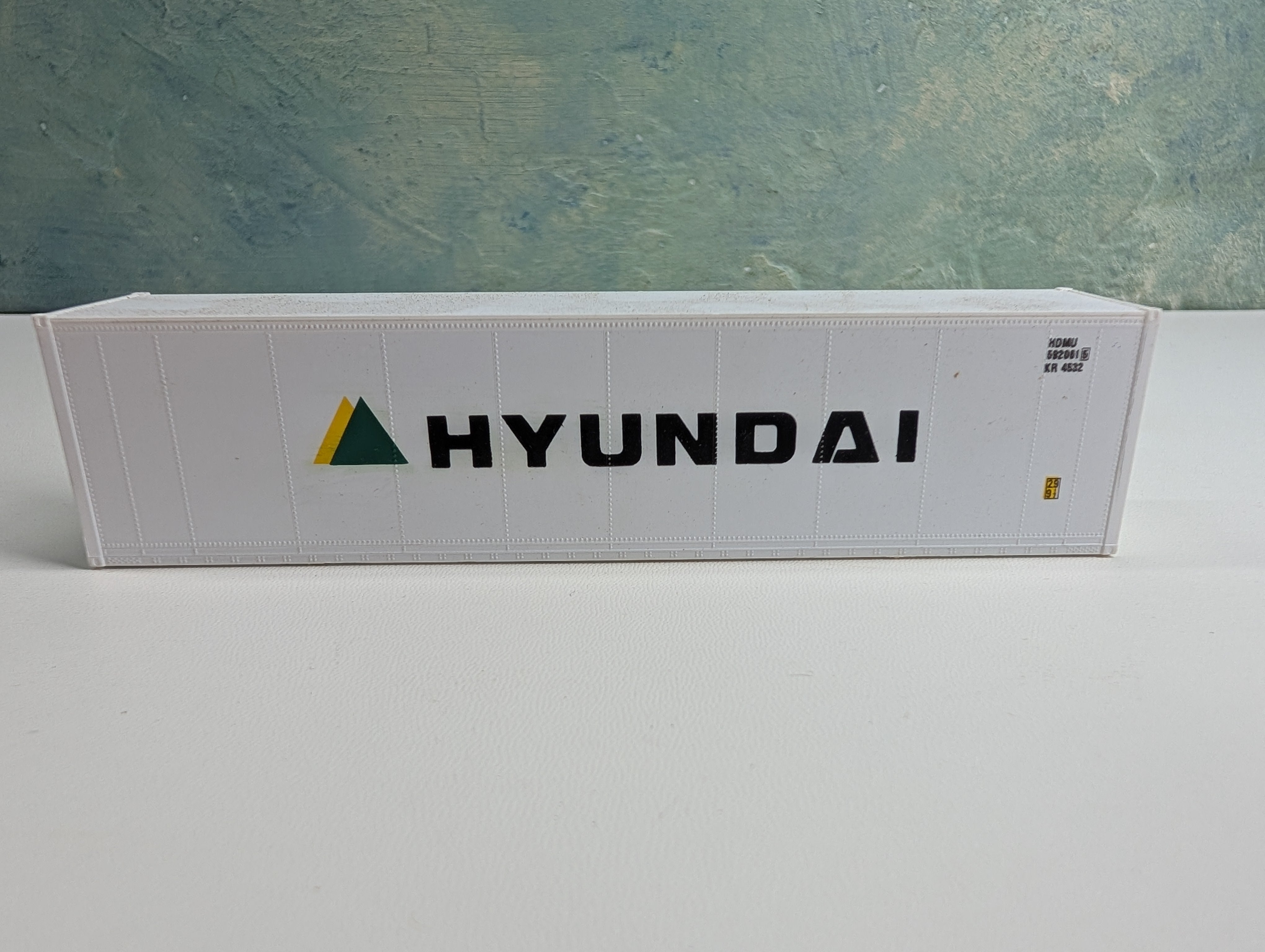 USED Walthers HO Scale 40' Container Hyundai HBMU #5920615