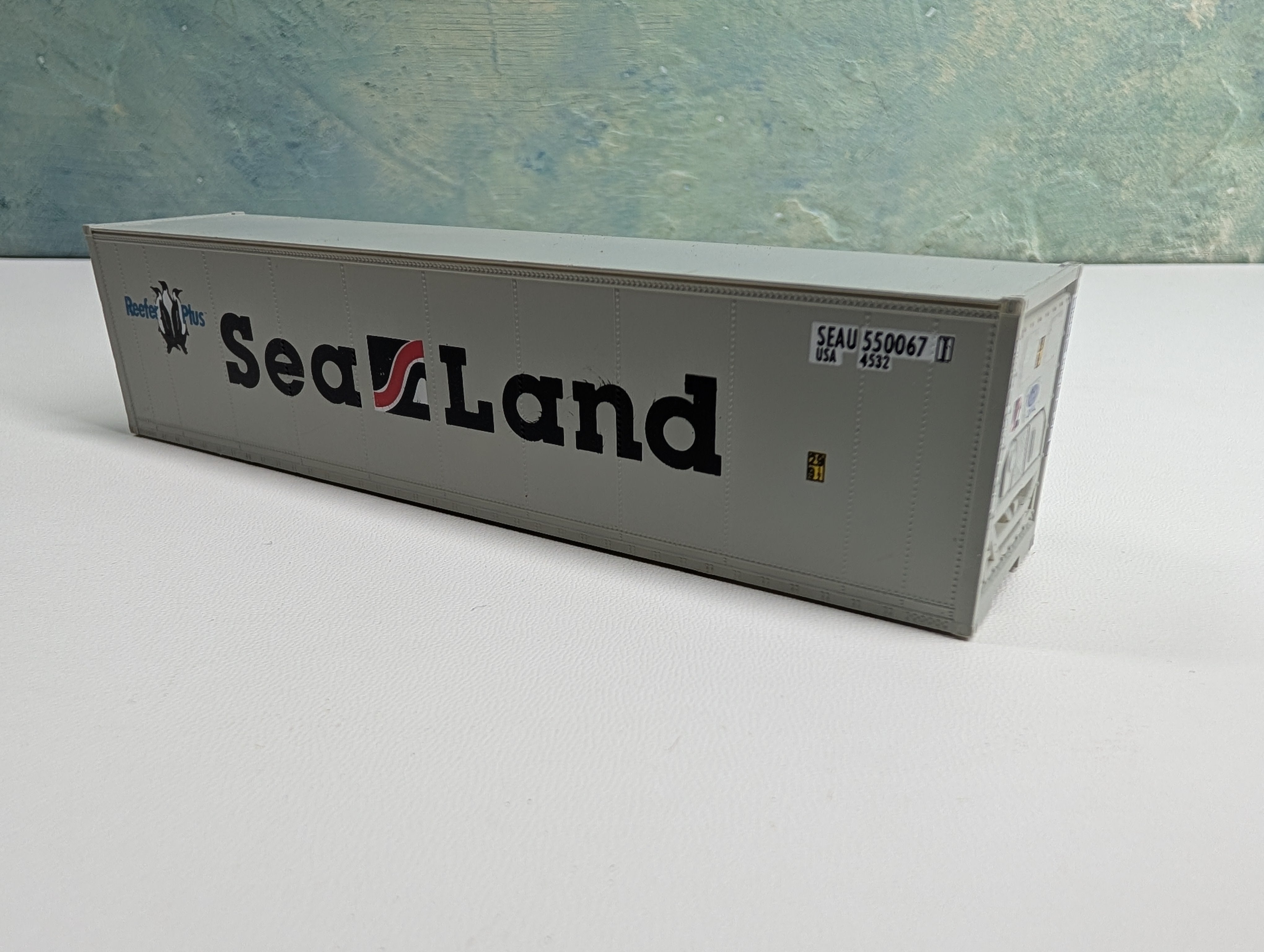 USED Walthers HO Scale 40' Container Sealand SEAU #550067
