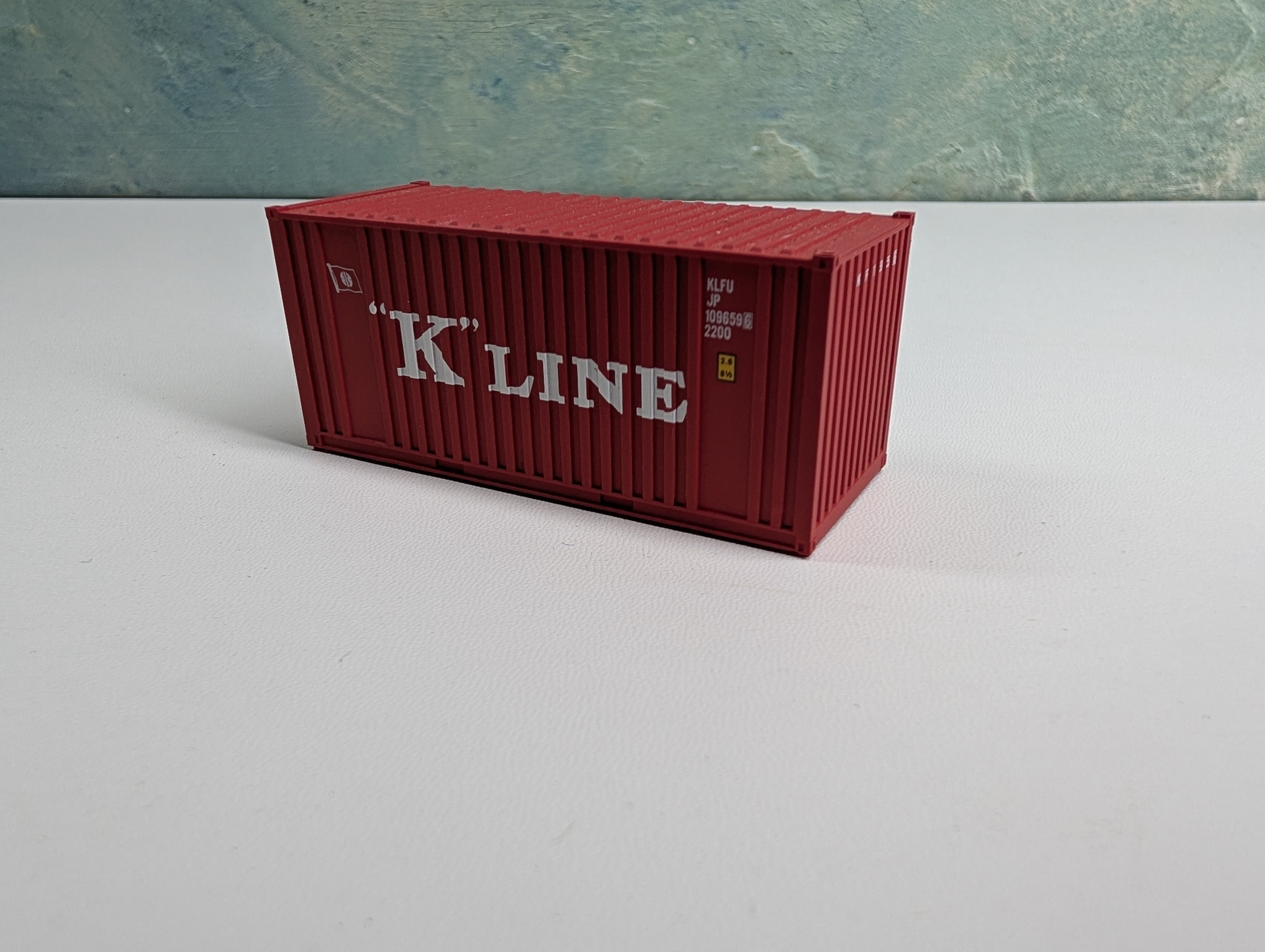USED Walthers HO Scale 20' Container Kline KLFU #1096596