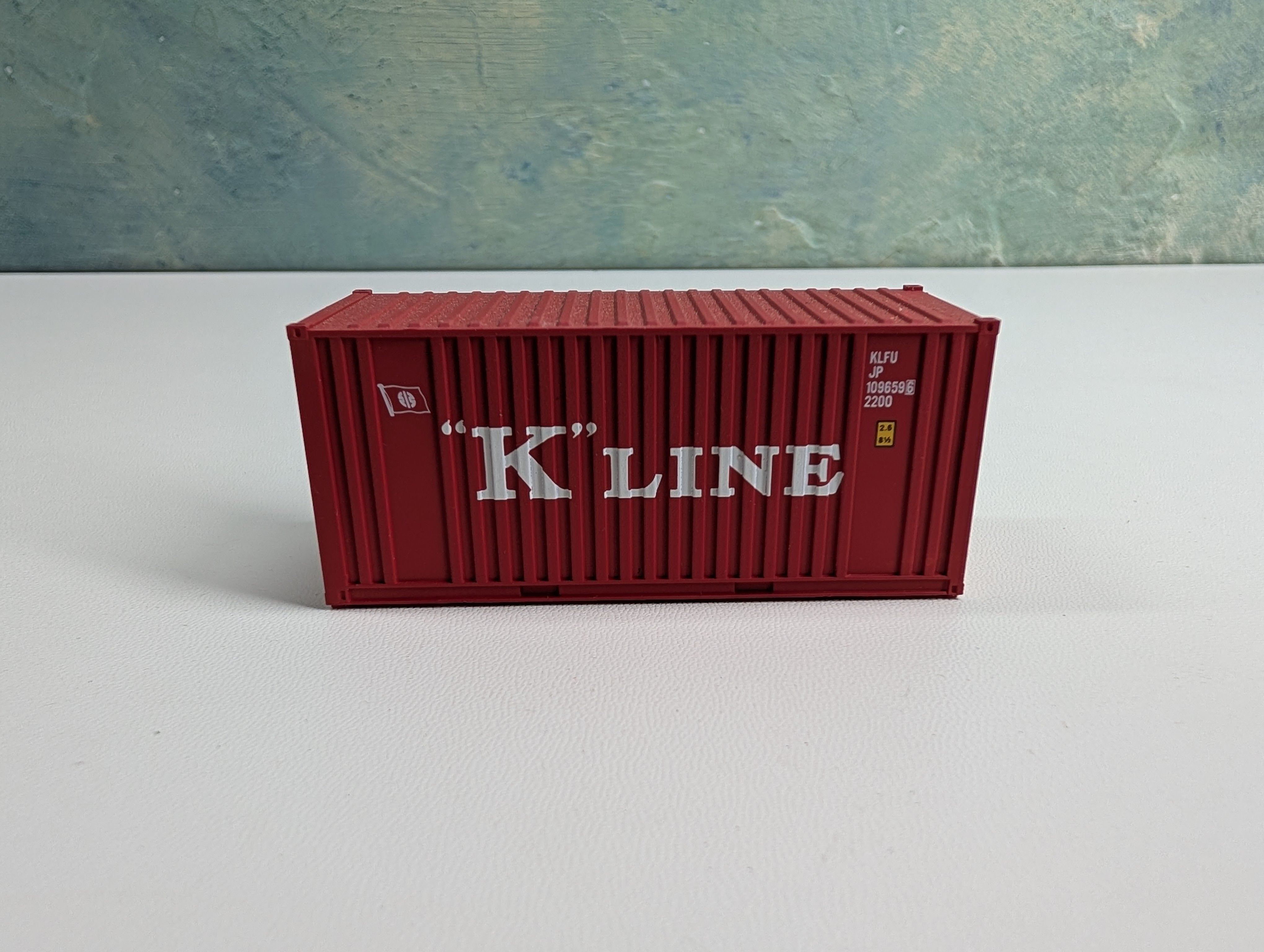 USED Walthers HO Scale 20' Container Kline KLFU #1096596