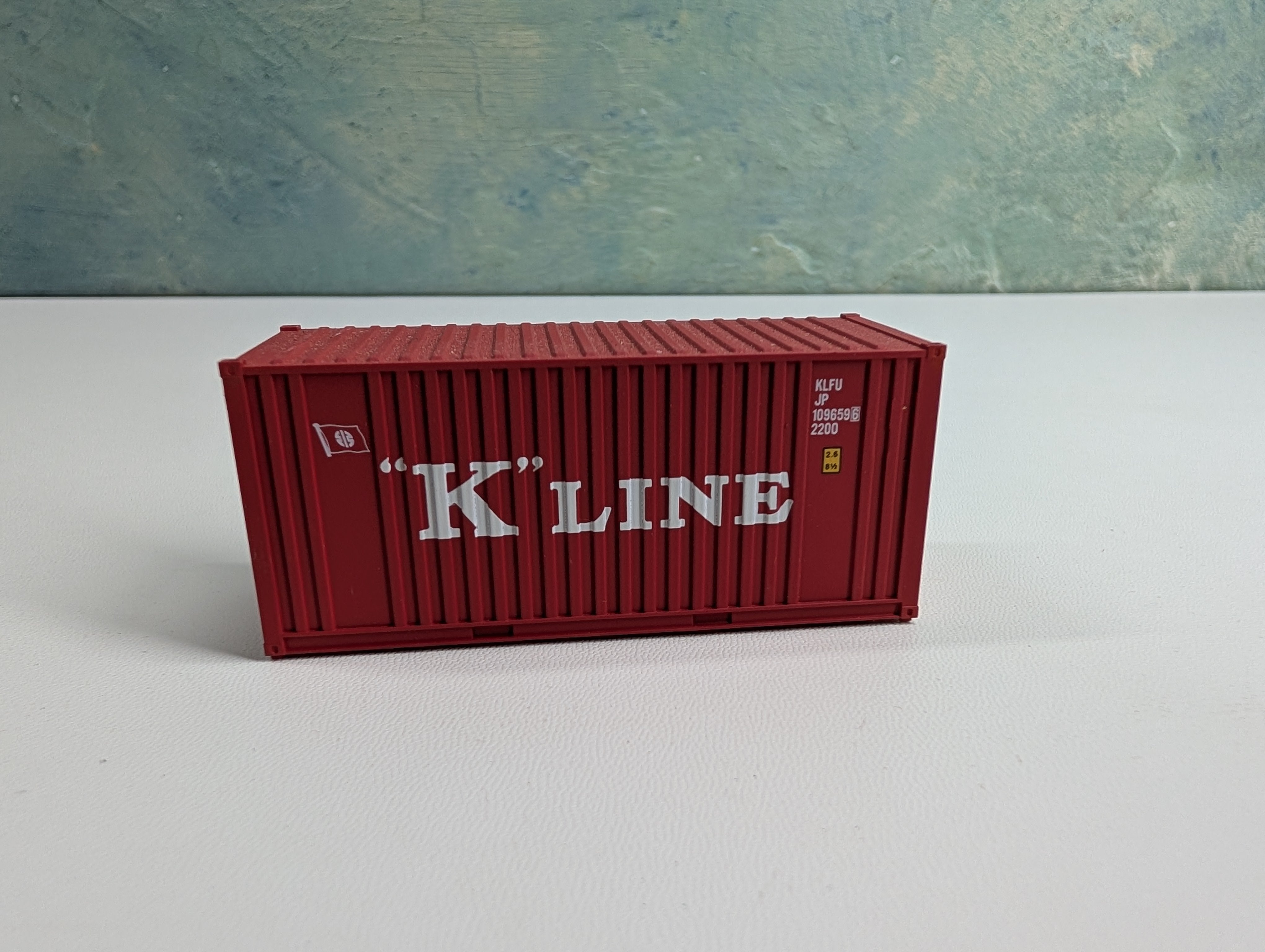 USED Walthers HO Scale 20' Container Kline KLFU #1096596