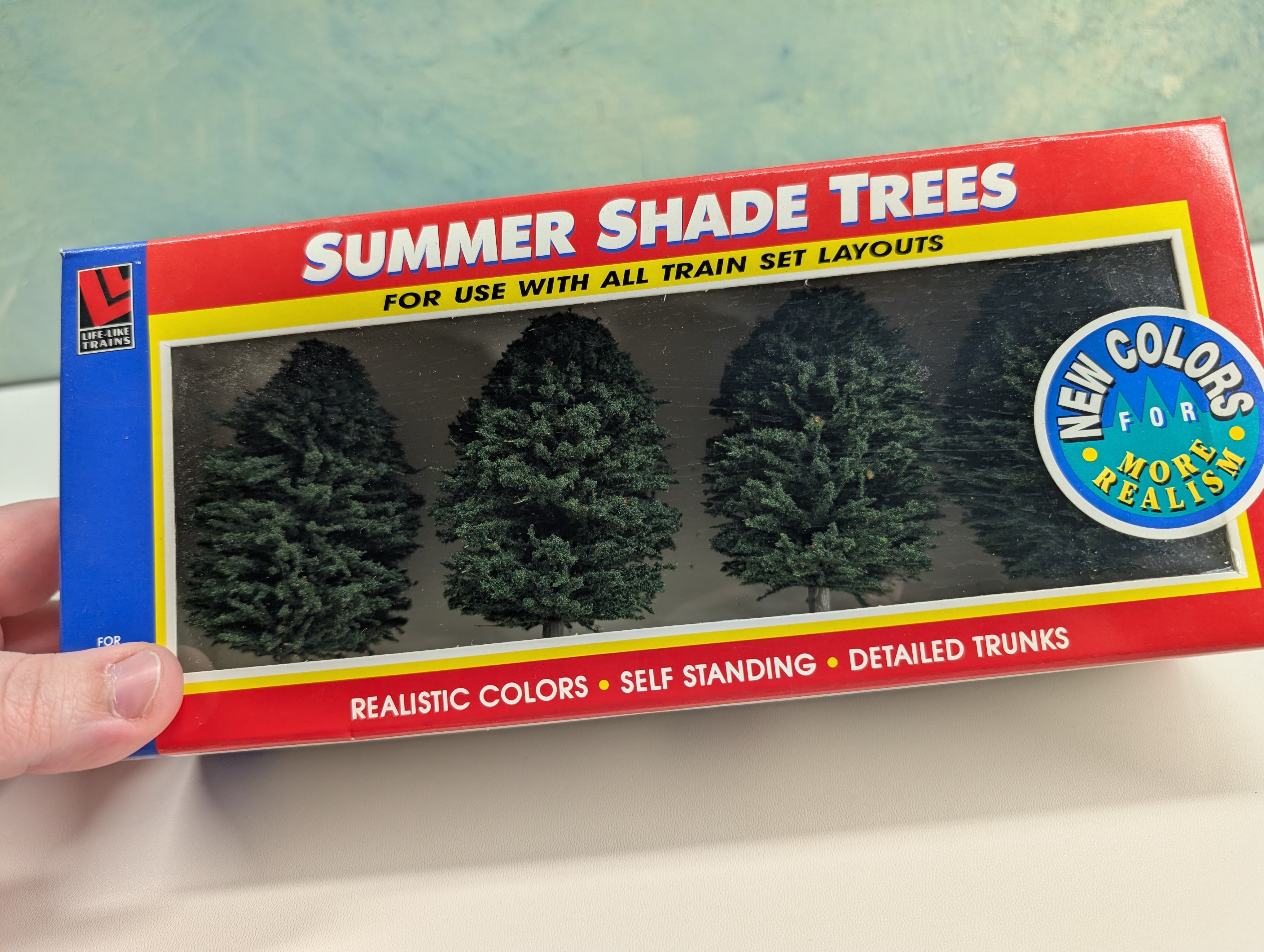 Life-Like 1927 Multi Scale Summer Shade Trees (4 pcs)