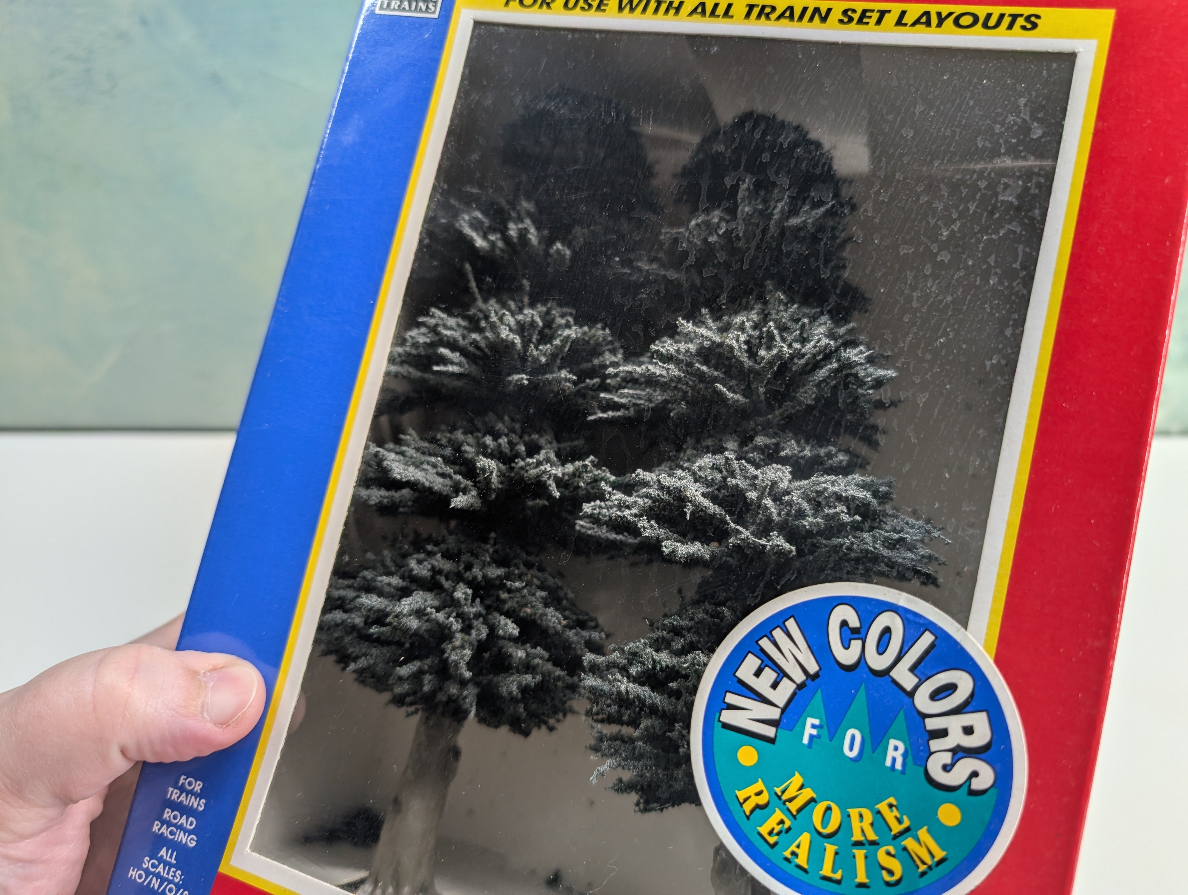 Life-Like 1970 Multi Scale Super Giant Winter Trees (2 pcs)
