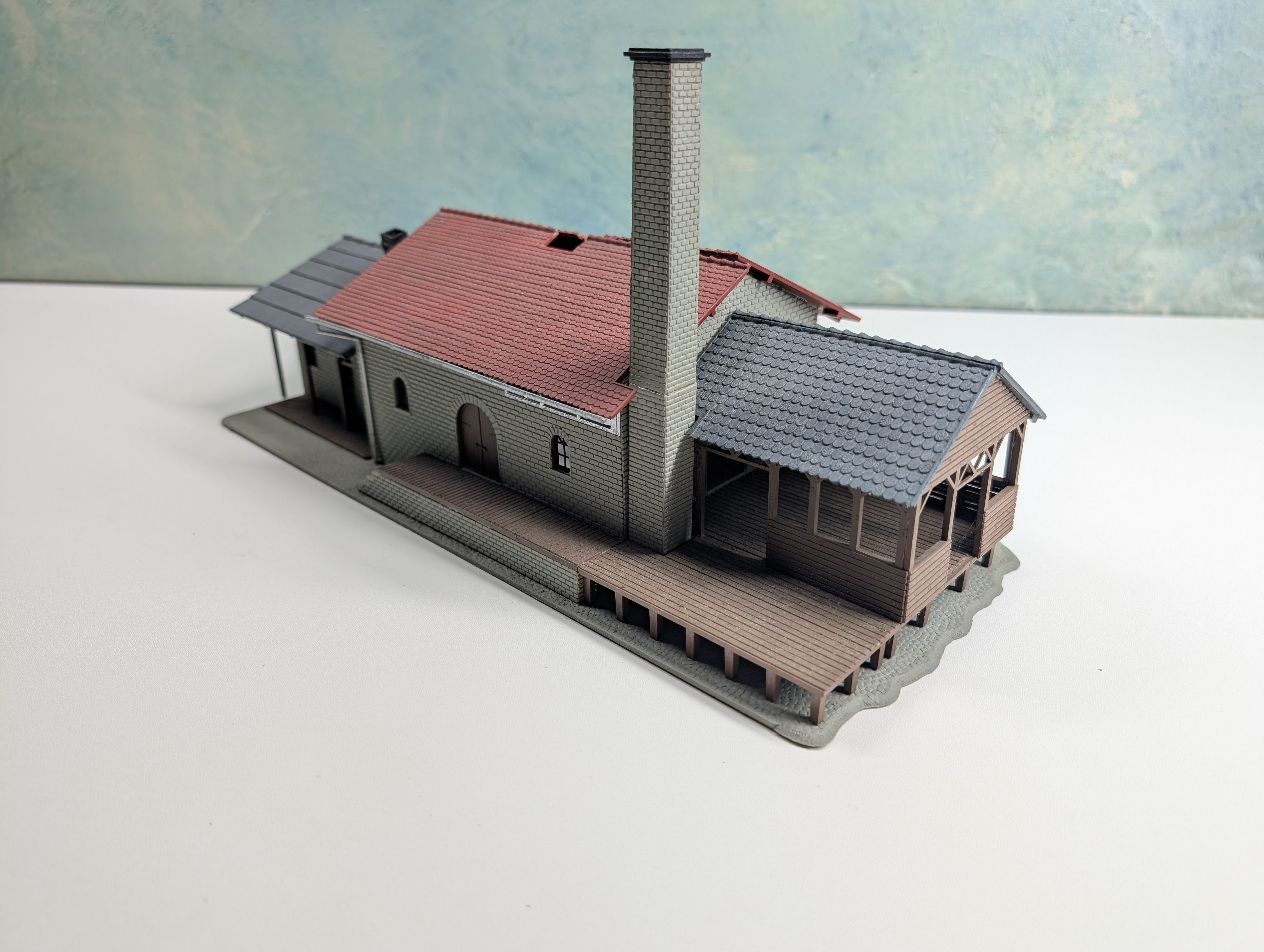 USED HO Scale Dock Warehouse