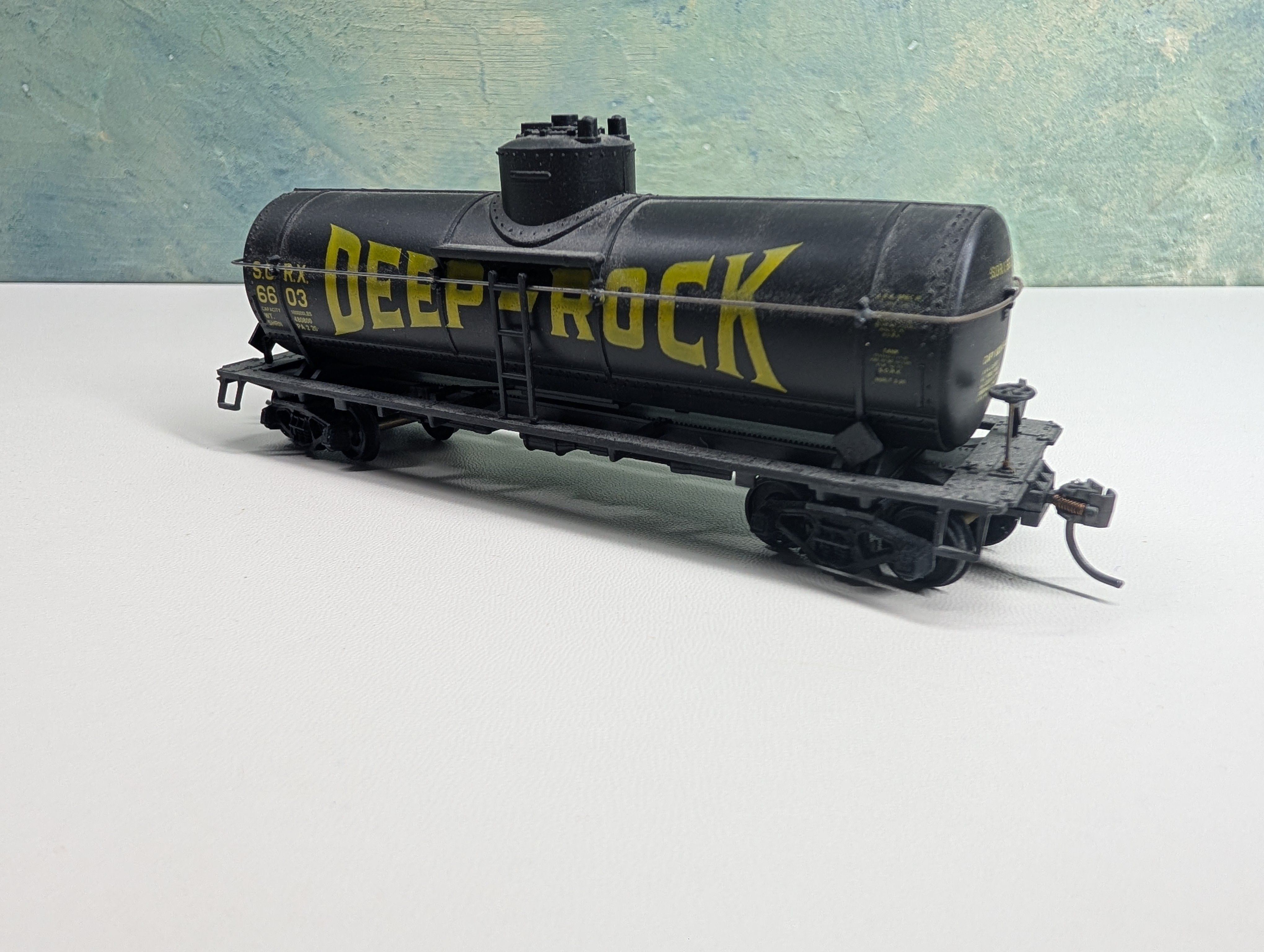 USED HO Scale Single Dome Tank Car Deep Rock SORX #6603