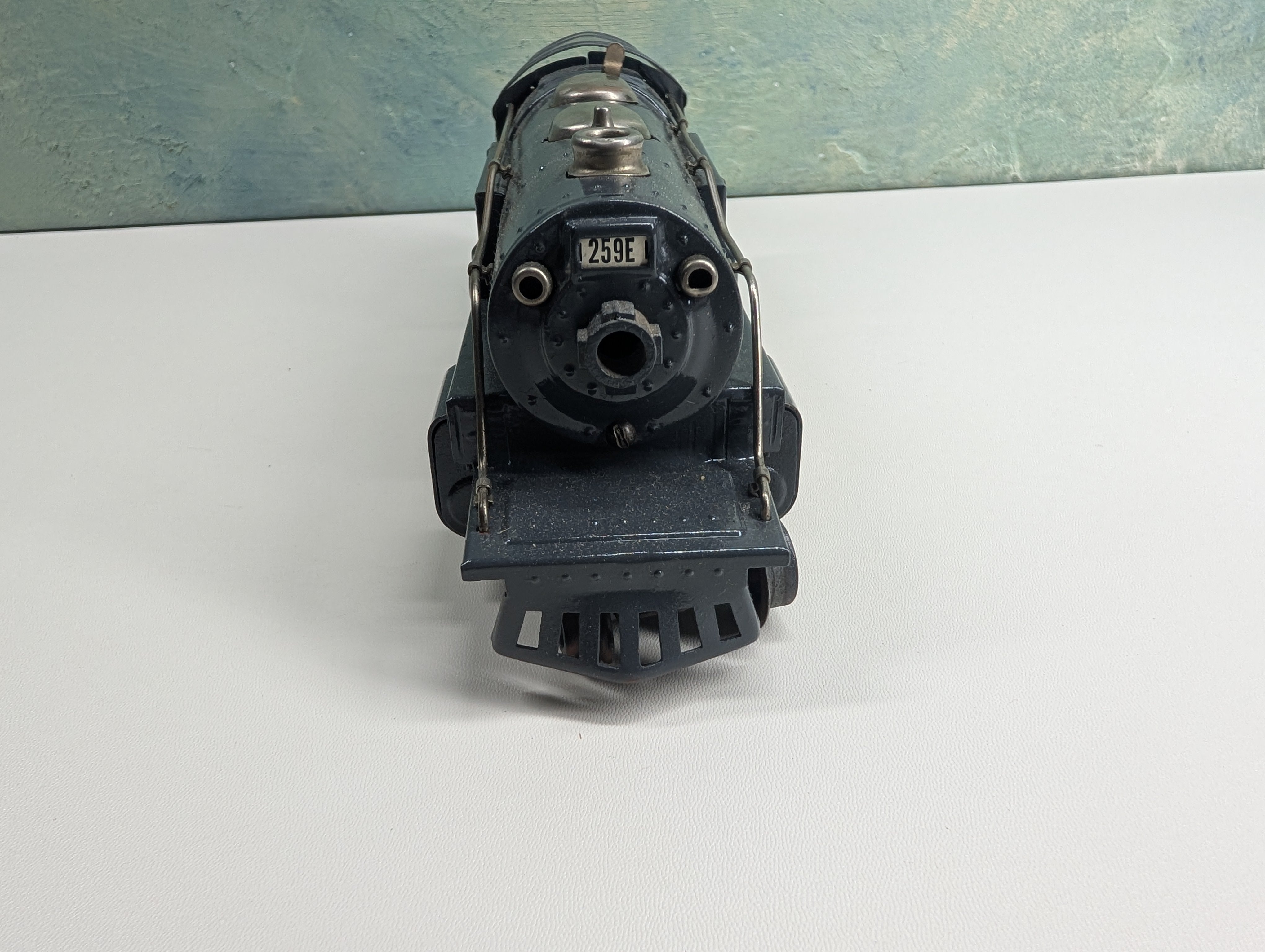 USED Lionel O 2-4-0 Steam Locomotive w/ Tender, Gray Lionel Lines #259E Tested!