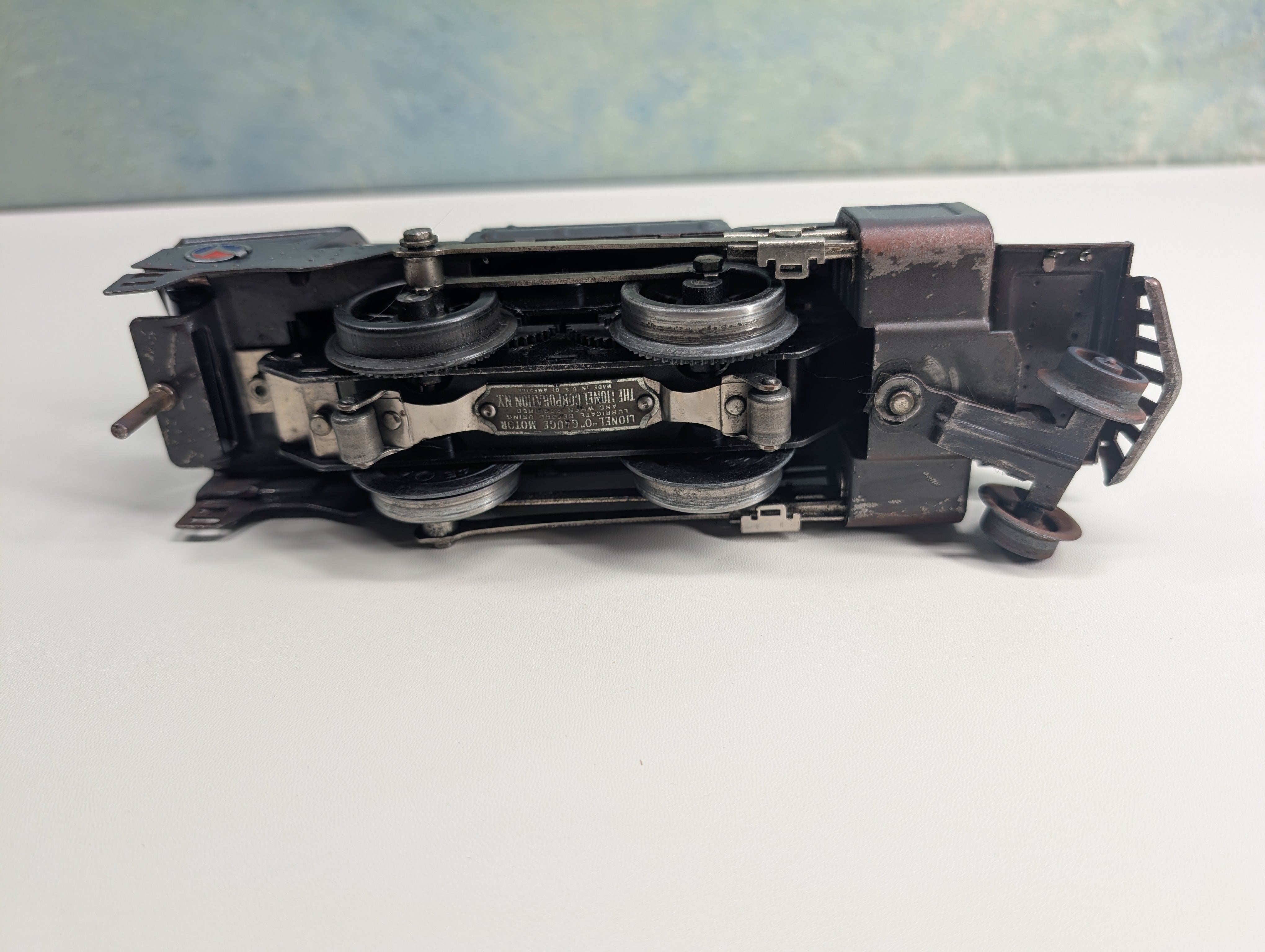 USED Lionel O 2-4-0 Steam Locomotive w/ Tender, Gray Lionel Lines #259E Tested!