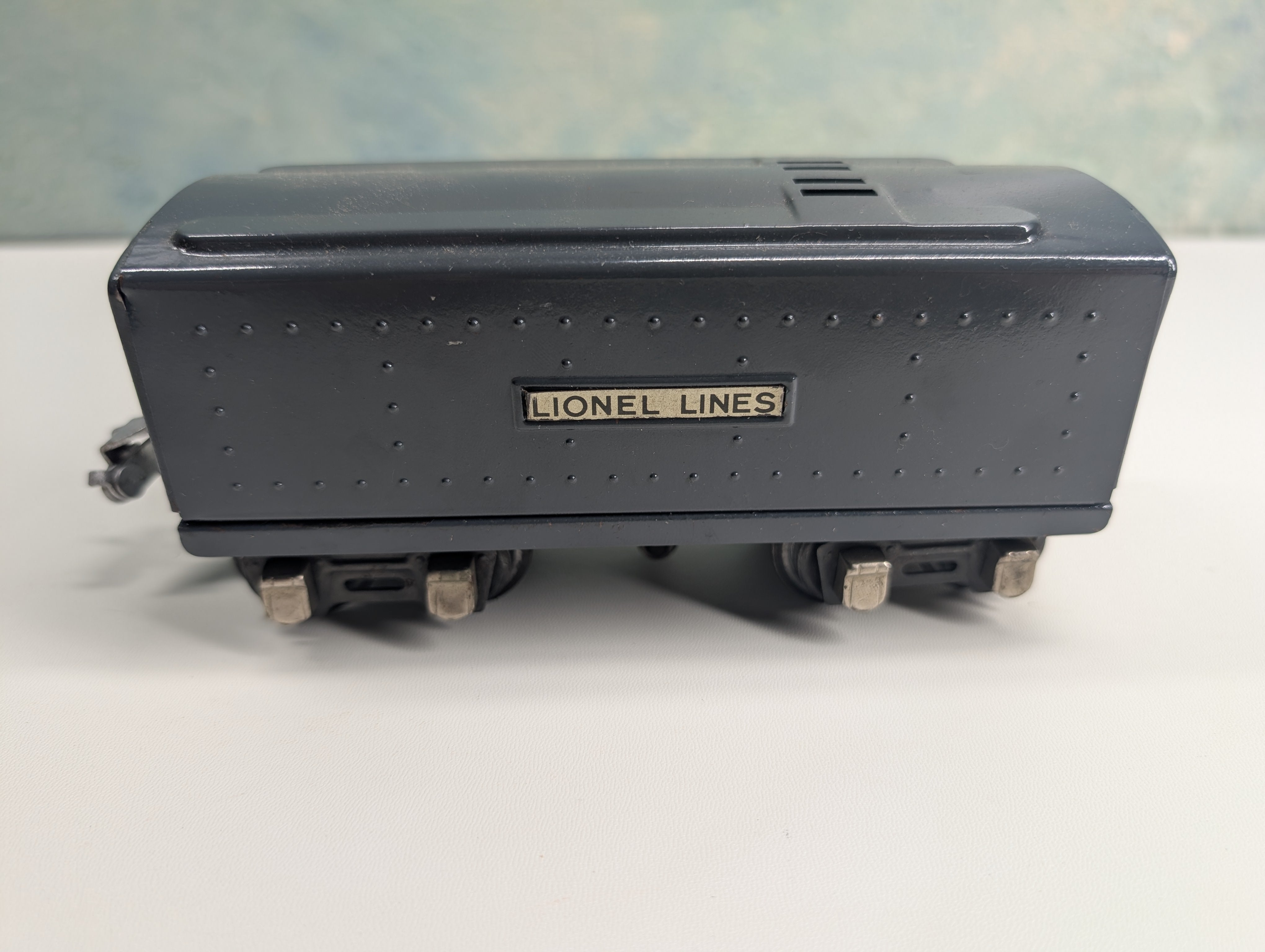 USED Lionel O 2-4-0 Steam Locomotive w/ Tender, Gray Lionel Lines #259E Tested!