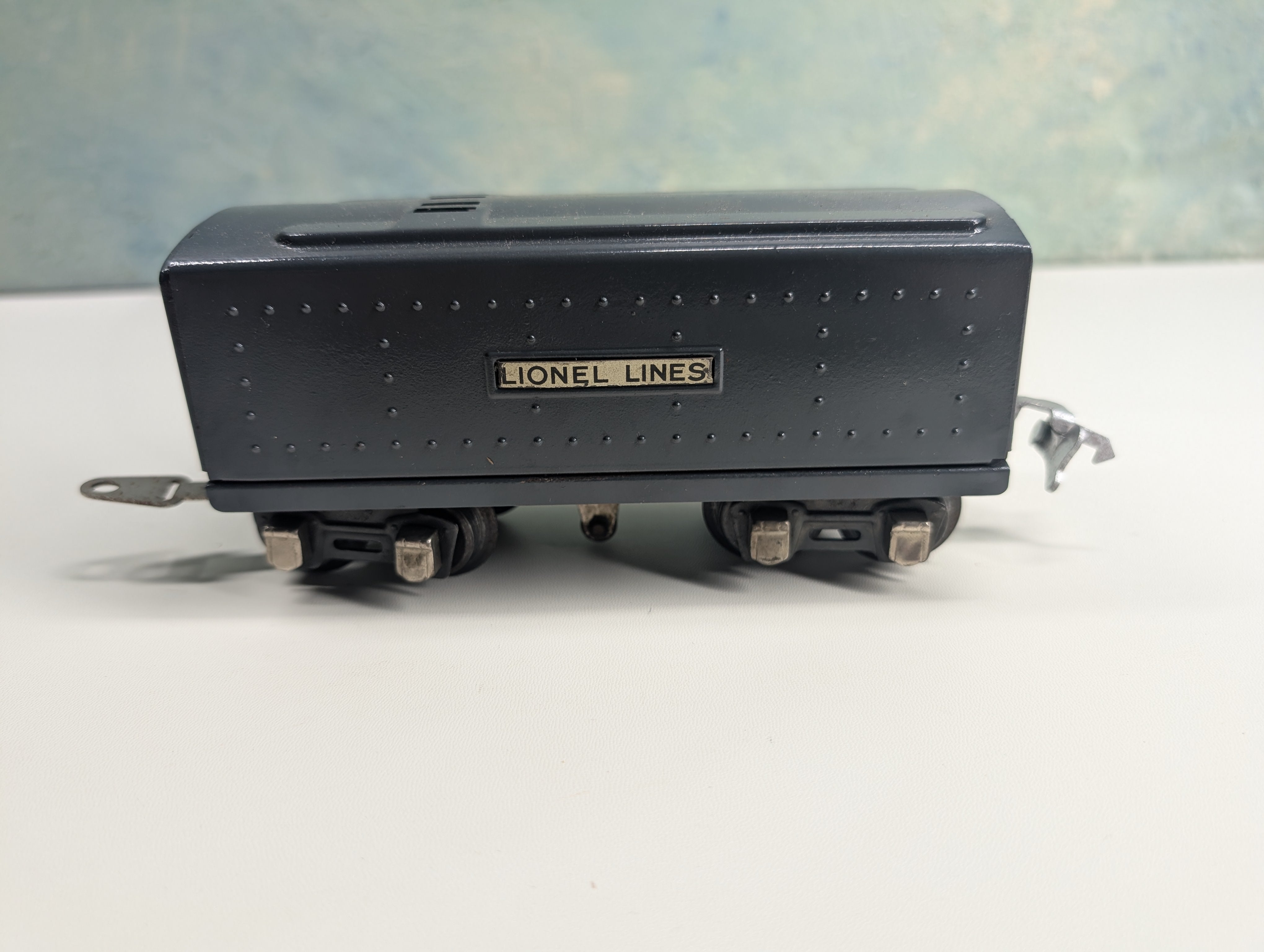 USED Lionel O 2-4-0 Steam Locomotive w/ Tender, Gray Lionel Lines #259E Tested!