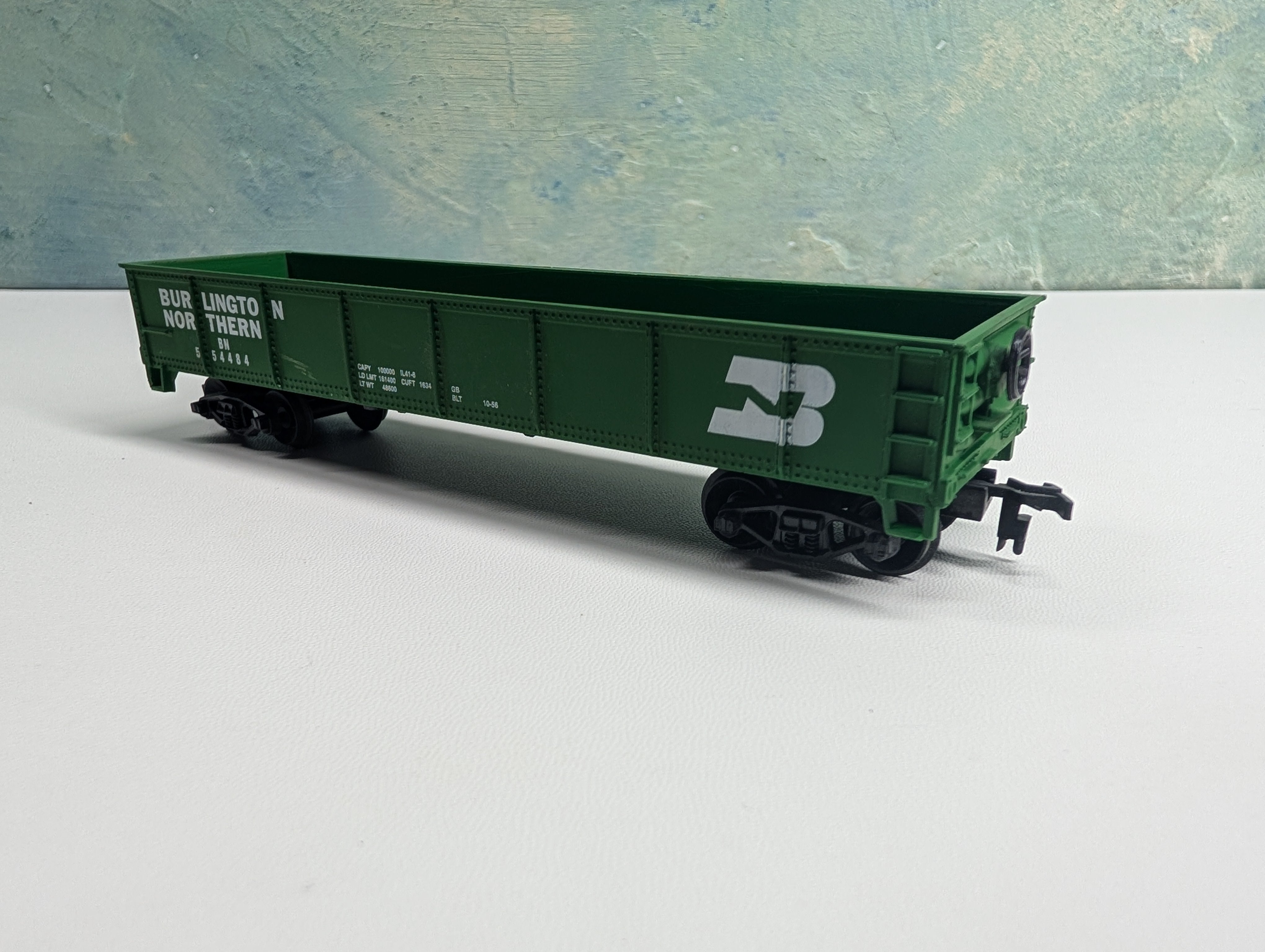 USED Life-Like HO Scale Gondola Burlington Northern BN #554484