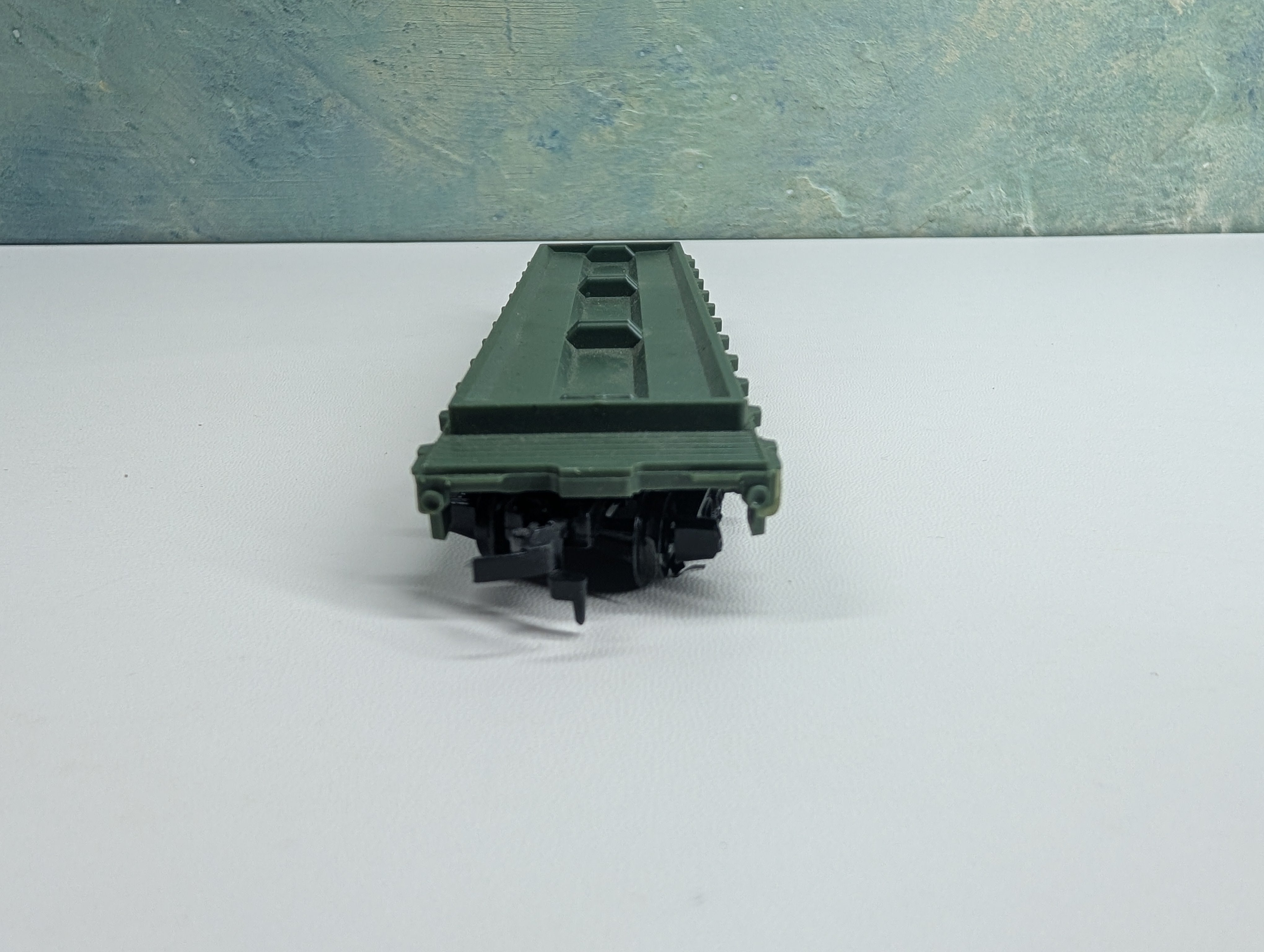 USED Tyco HO Scale Flat Car Western Maryland WM #2475