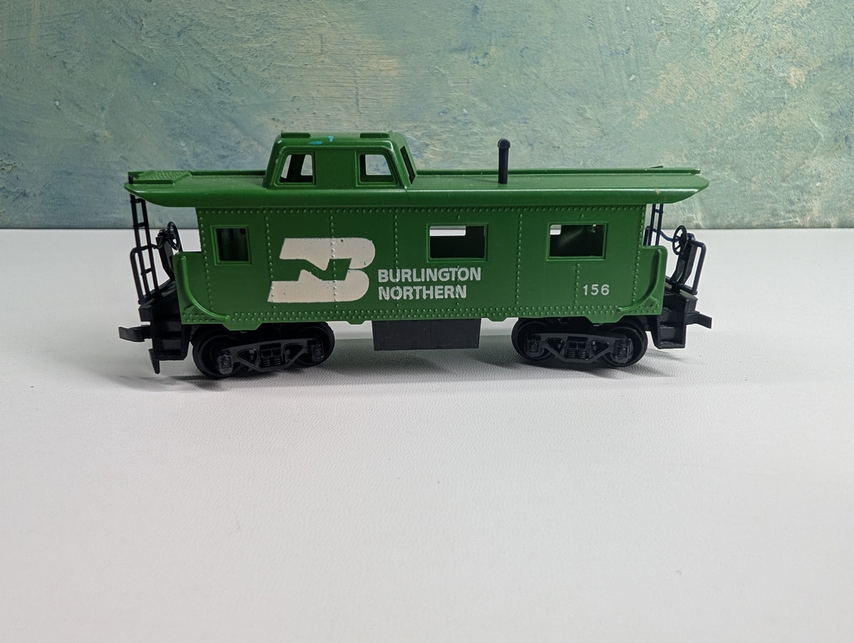 USED Tyco HO Scale Caboose Burlington Northern #156