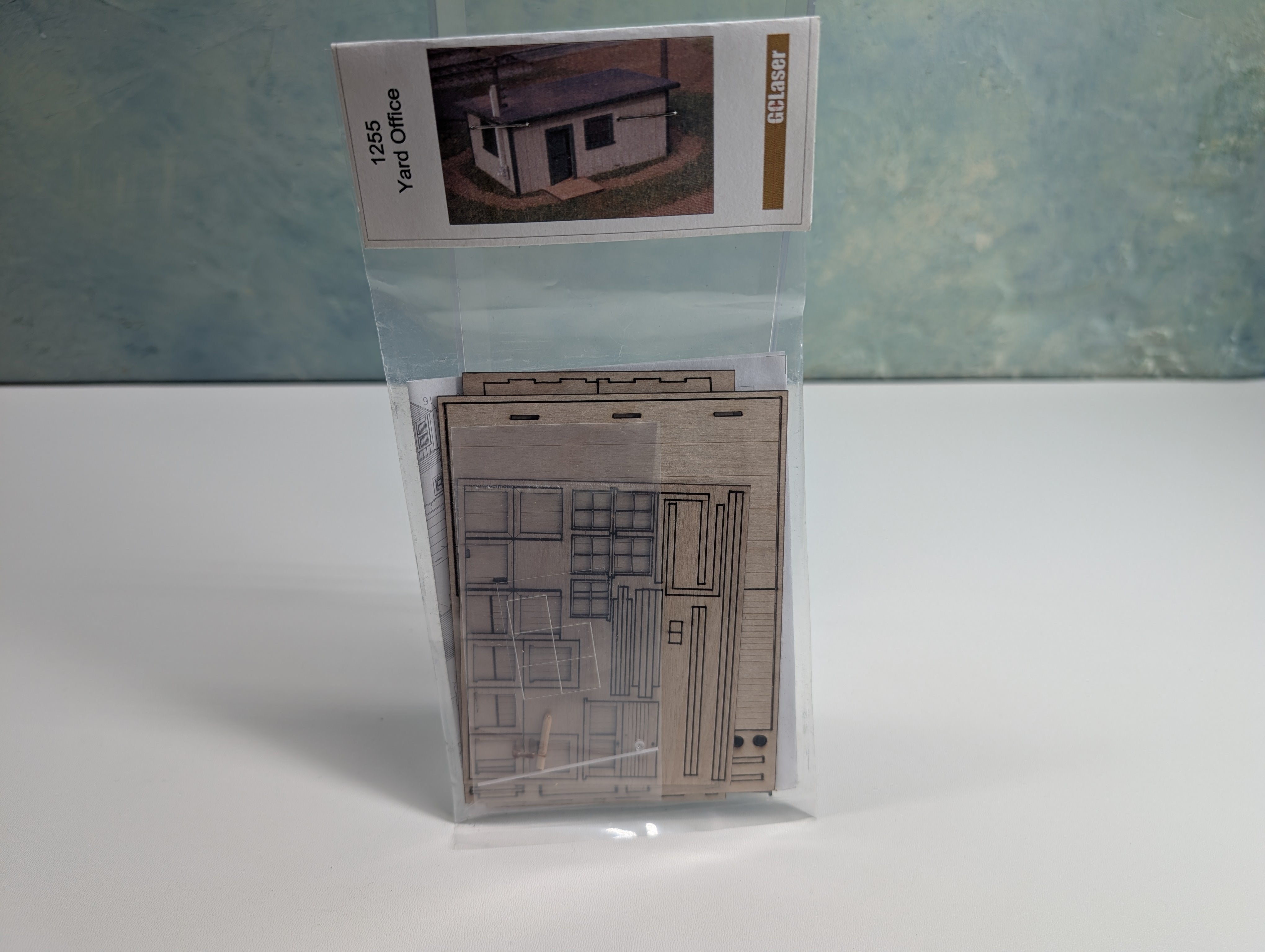 GCLaser 1255 HO Scale Laser Cut Yard Office KIT
