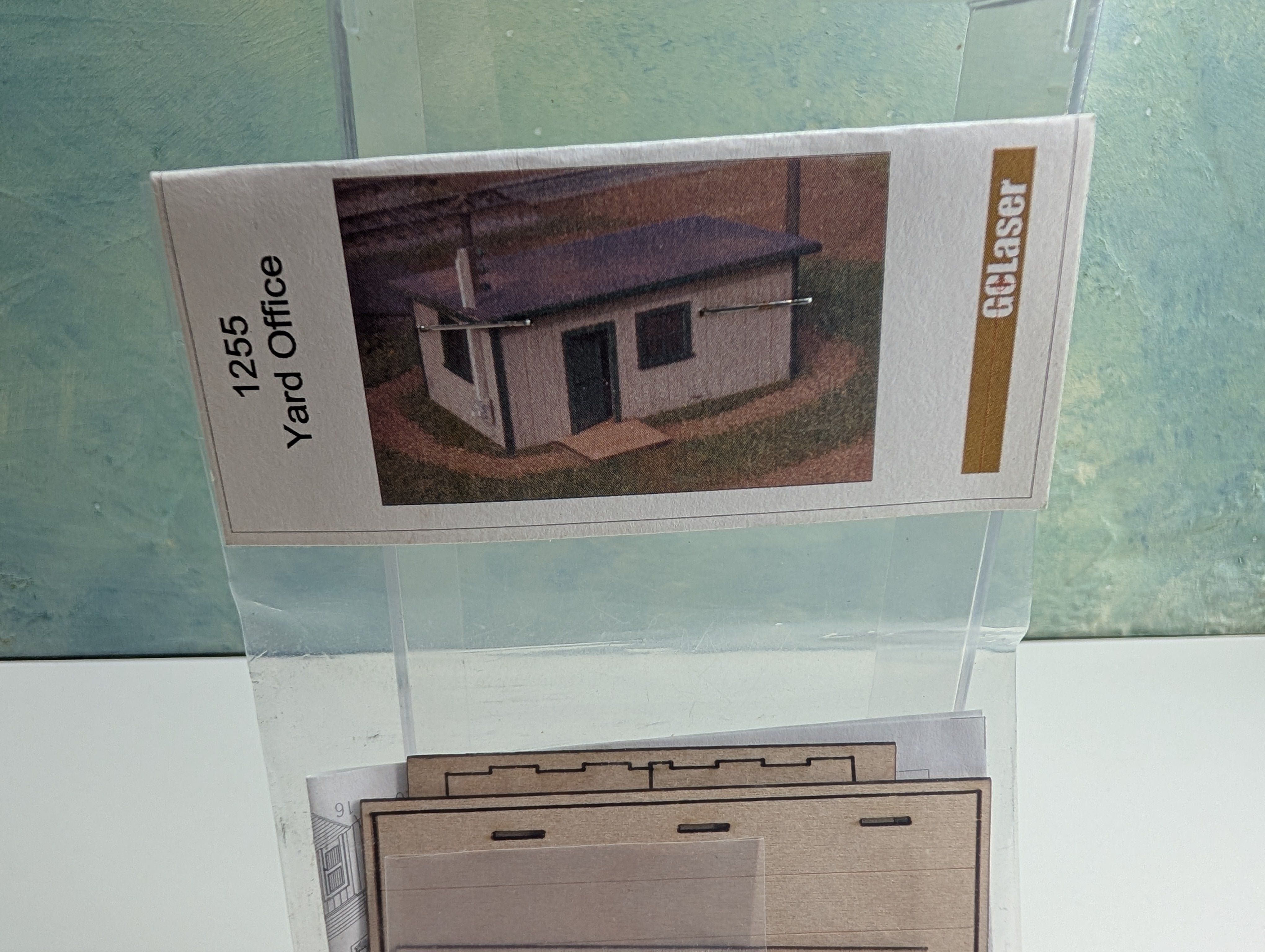 GCLaser 1255 HO Scale Laser Cut Yard Office KIT