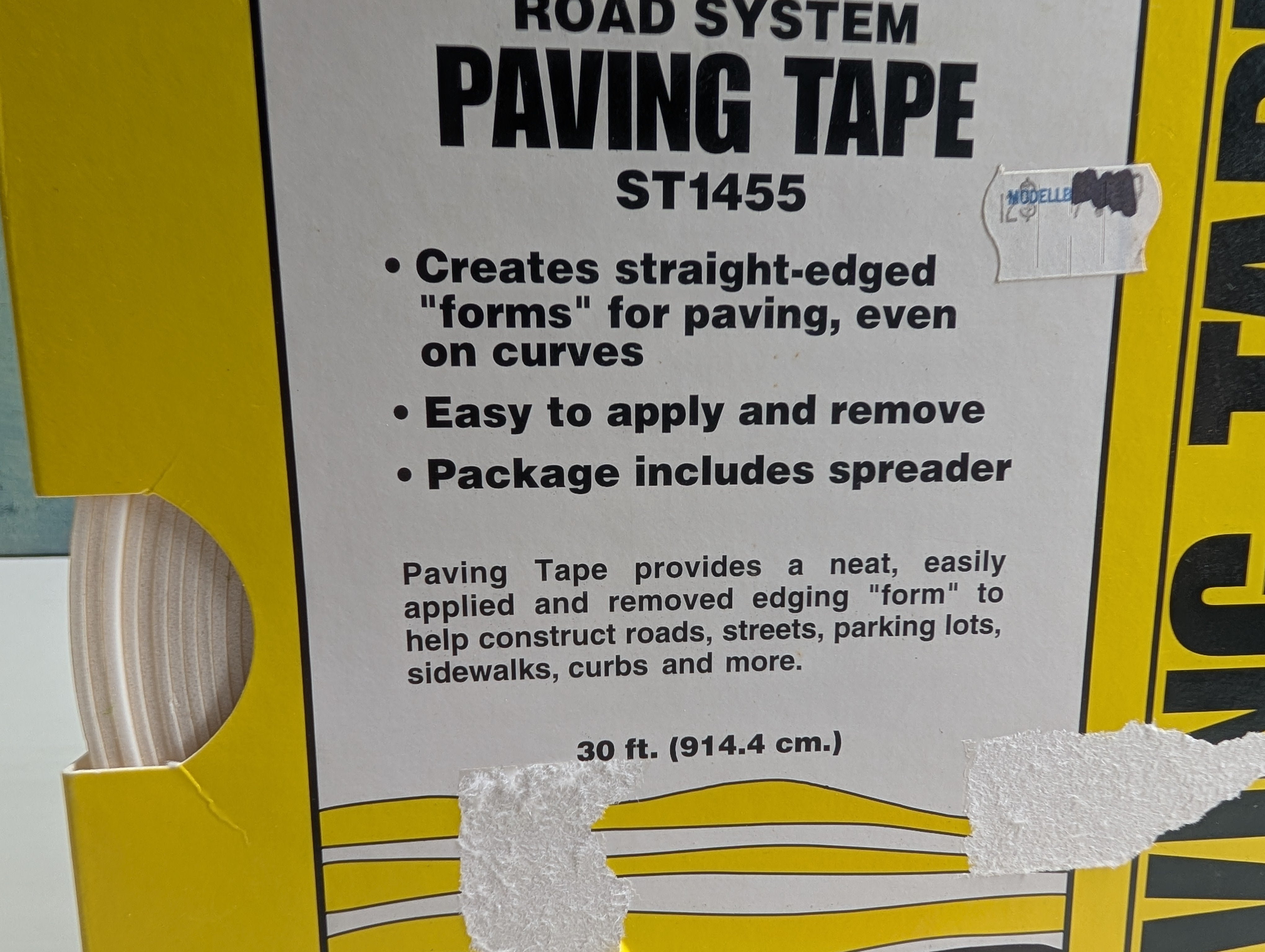 Woodland Scenics ST1455 HO Scale Road System Paving Tape