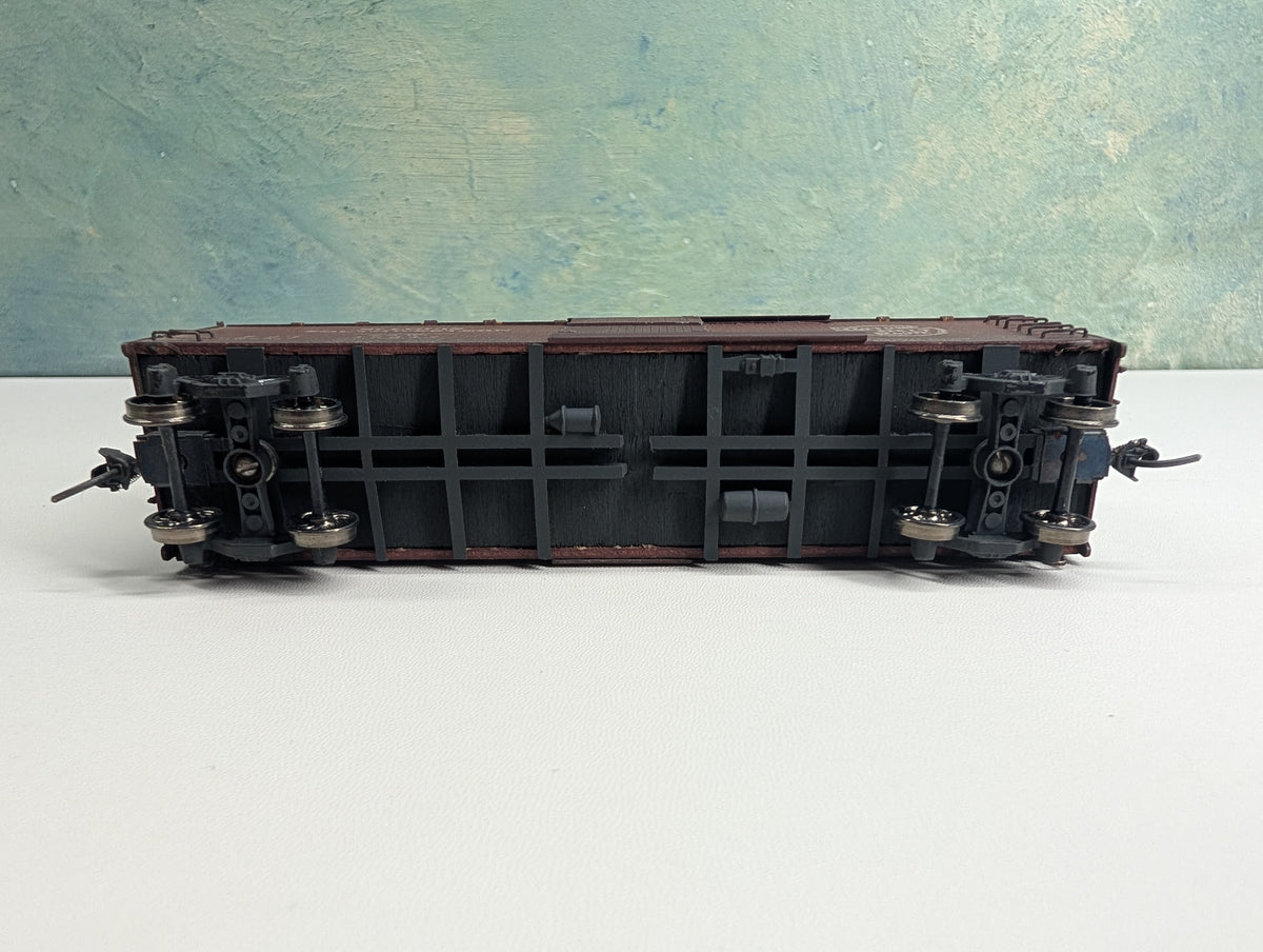 USED HO Scale Weathered Wooden Box Car St Louis Southwestern SSW #38847 Metal Wheels
