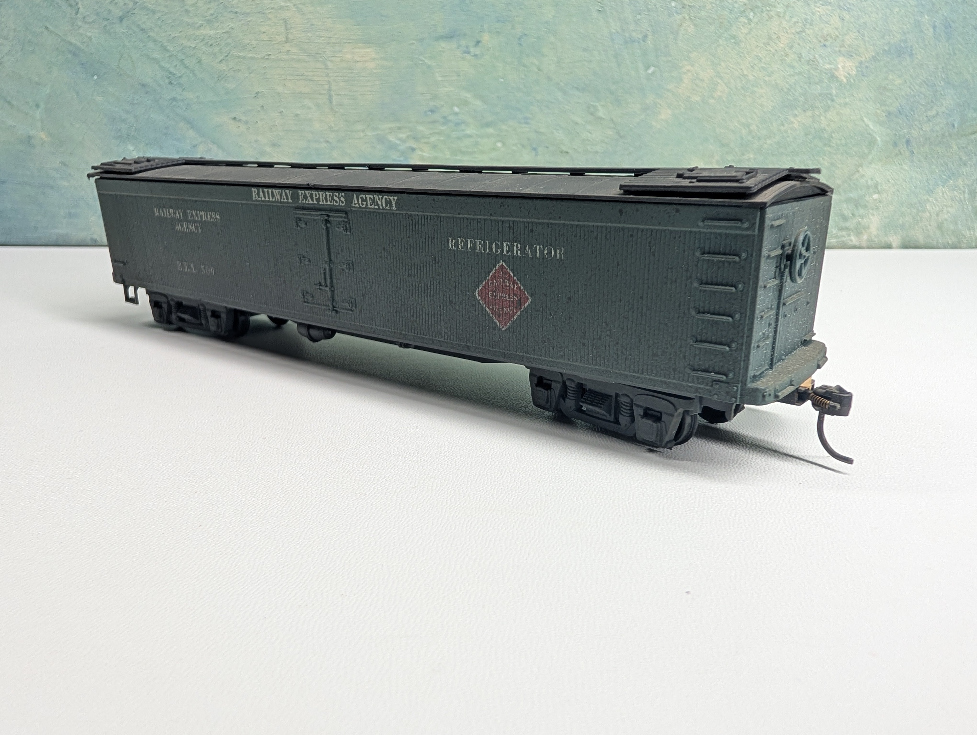 USED Athearn HO Scale Express Reefer Railway Express Agency REX #509