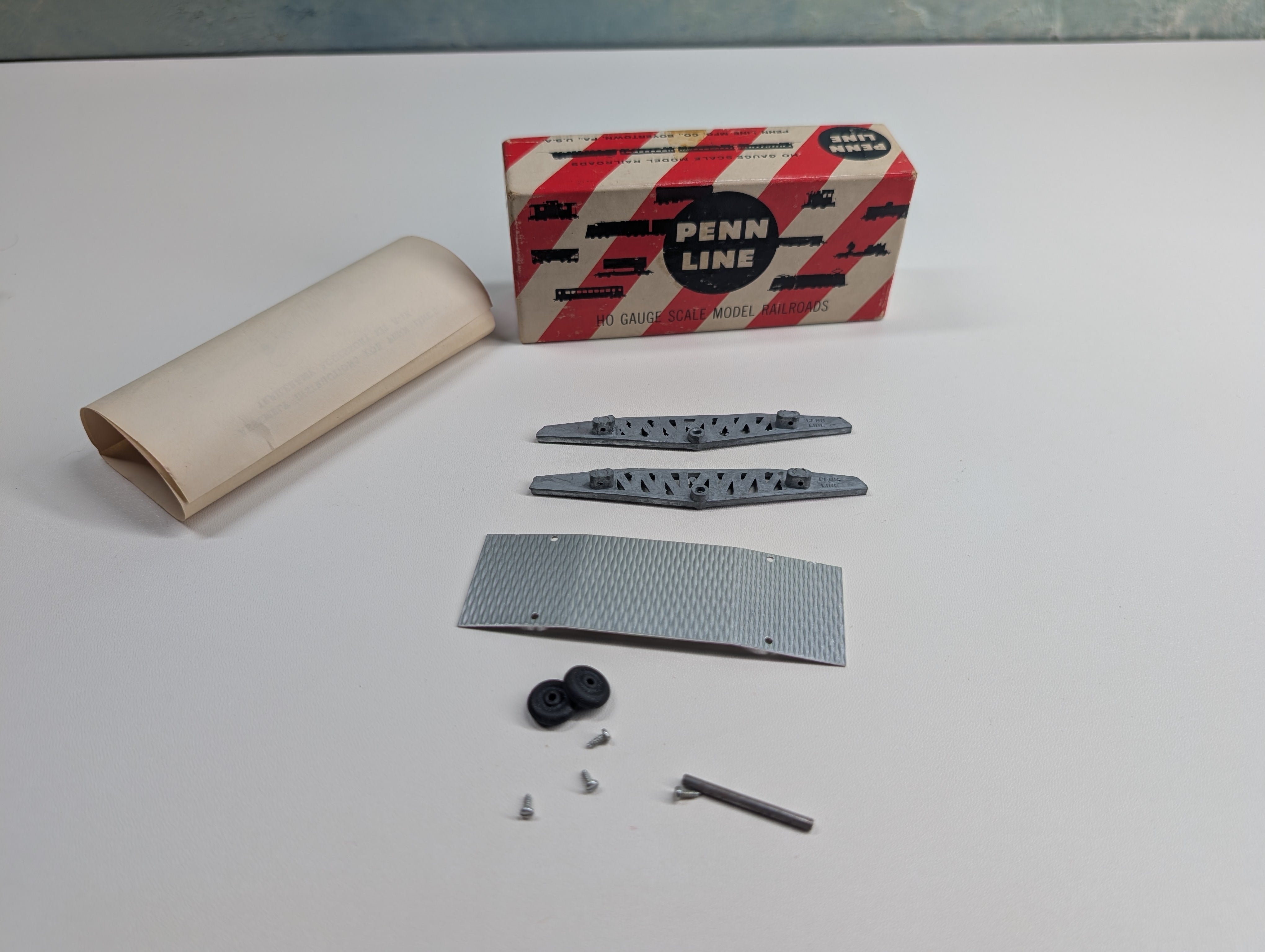 Penn Line A1-K HO Scale Trailer Ramp for Loading Piggyback Car KIT