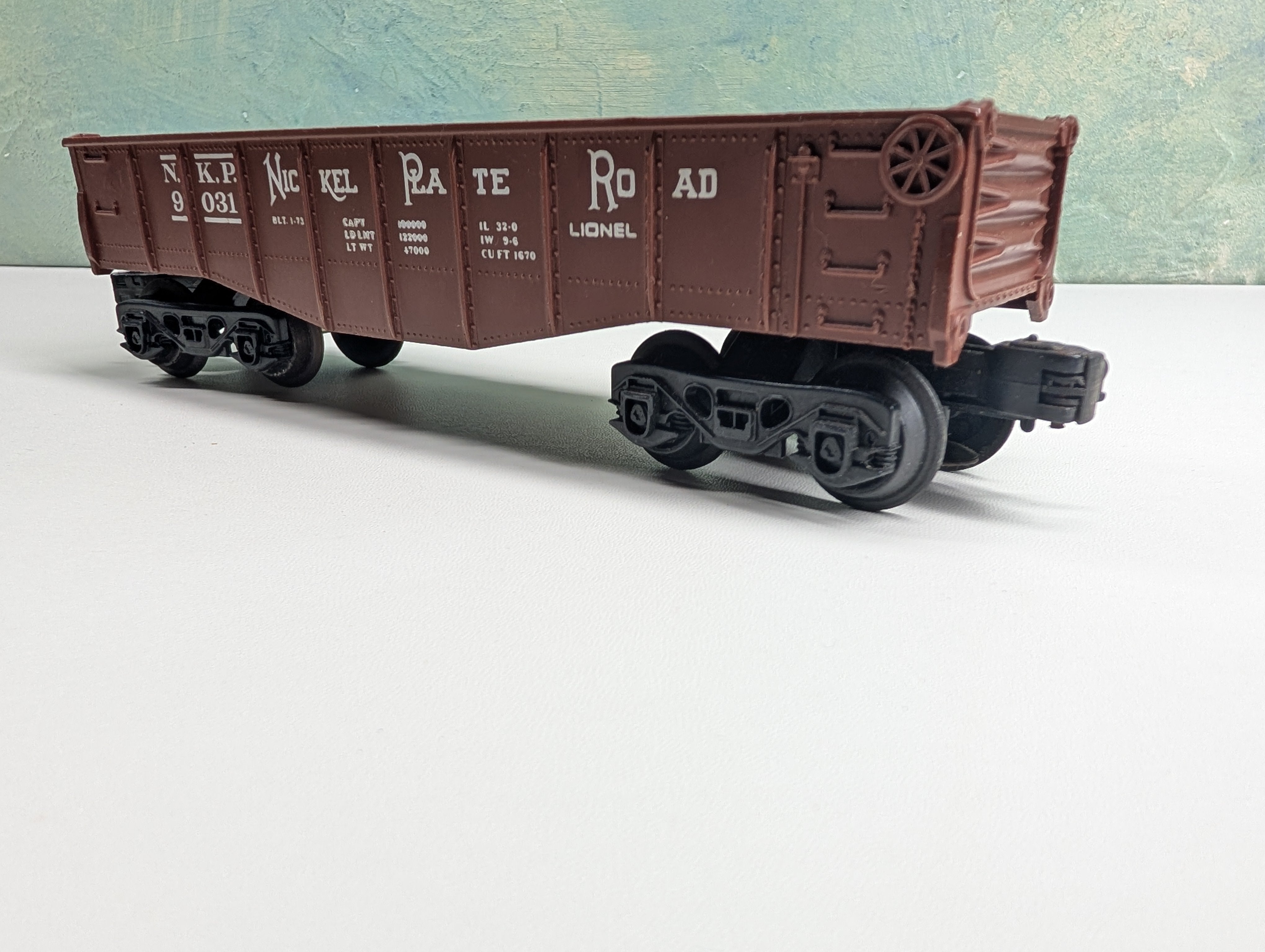 USED Lionel O Gondola Nickel Plate Road NKP #9031